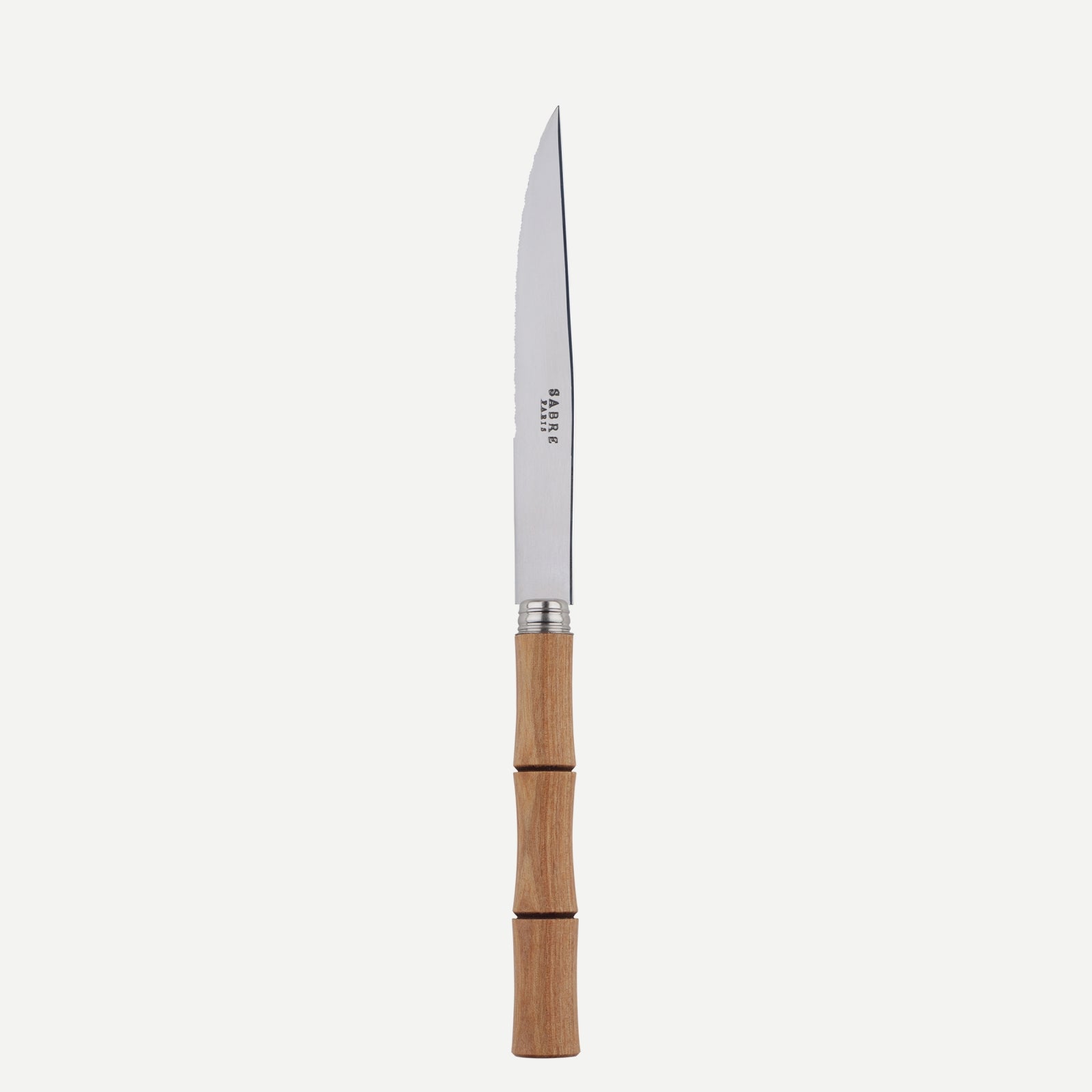Bamboo, Light press wood - Steak knife