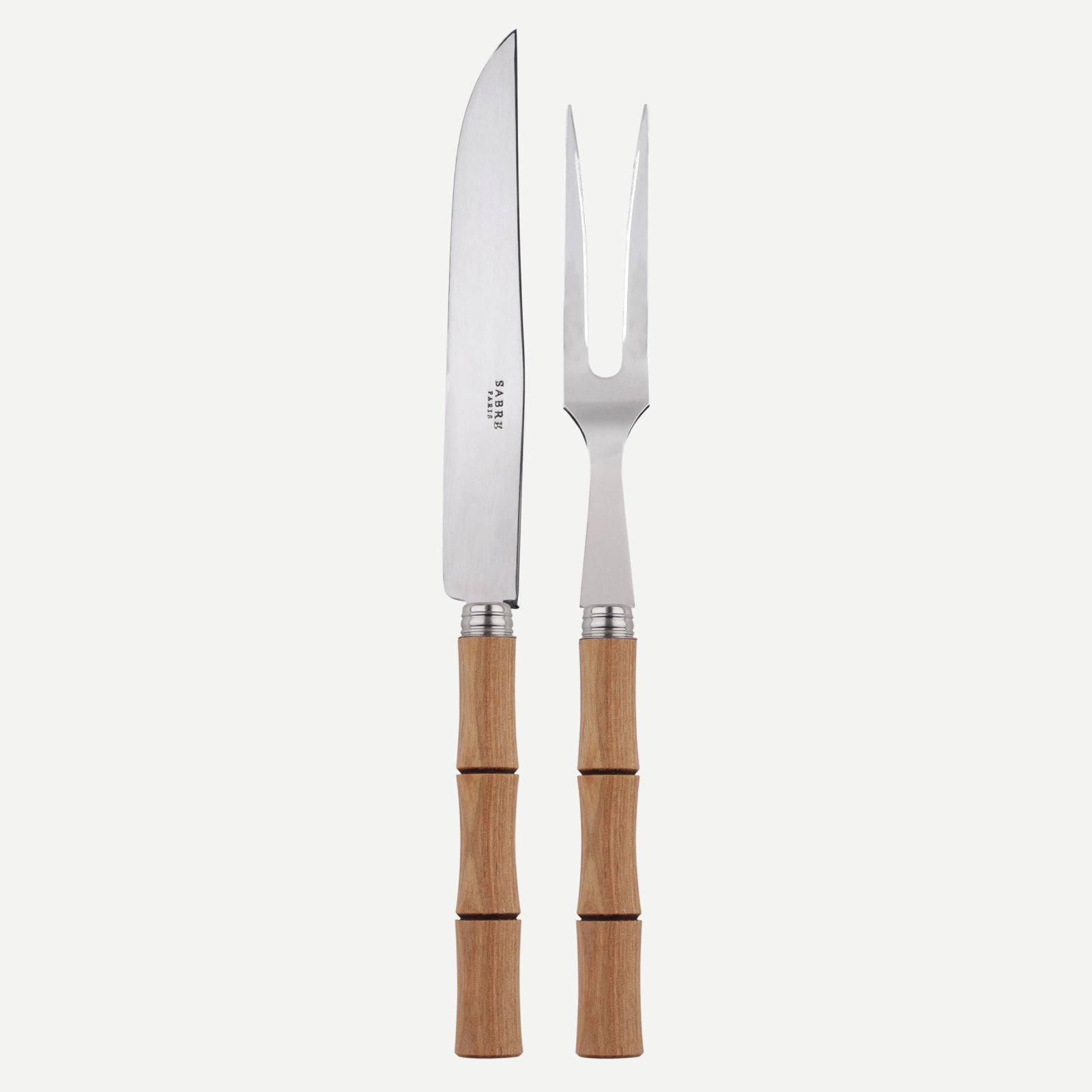 Bamboo, Light press wood - Carving set