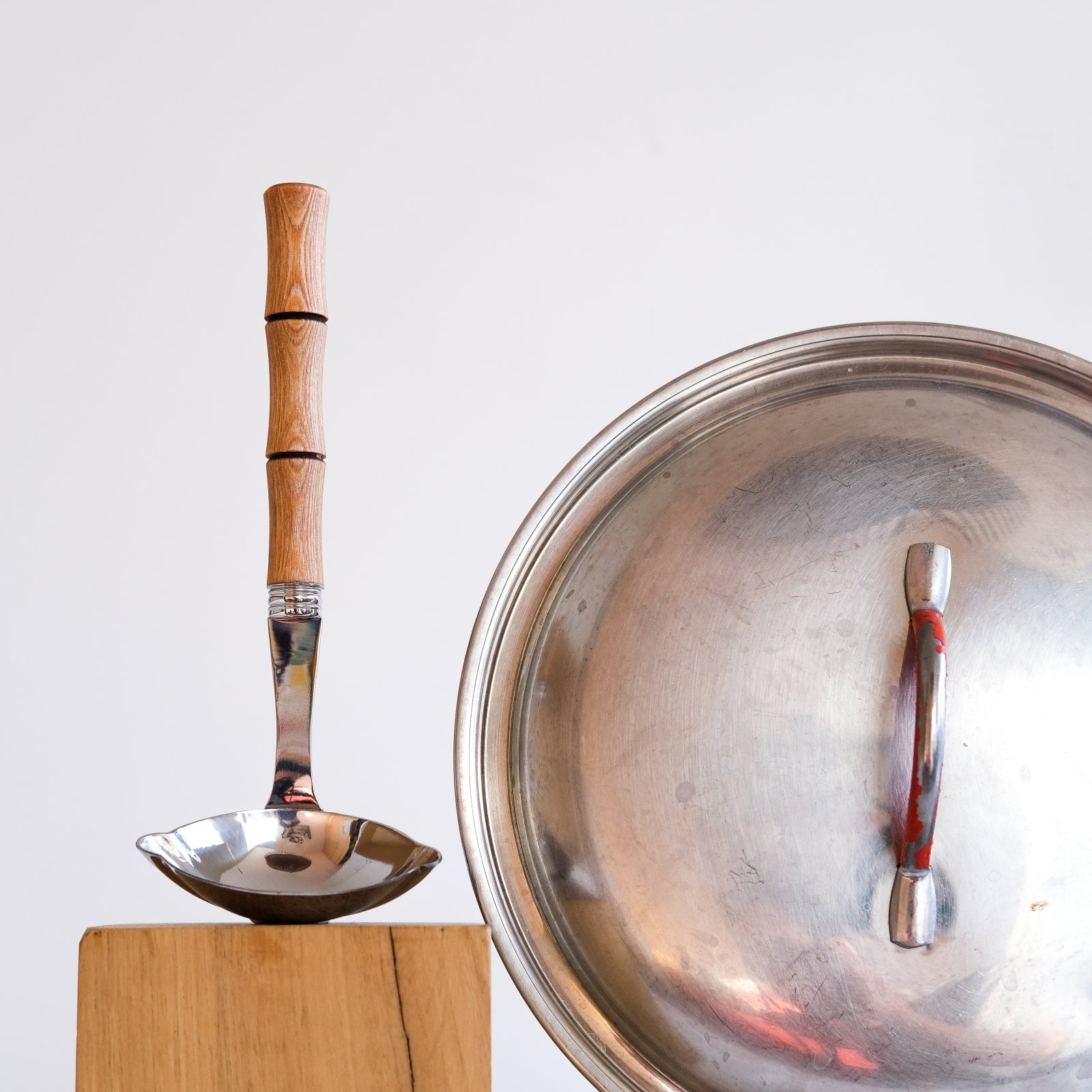 Bamboo, Light press wood - Gravy ladle