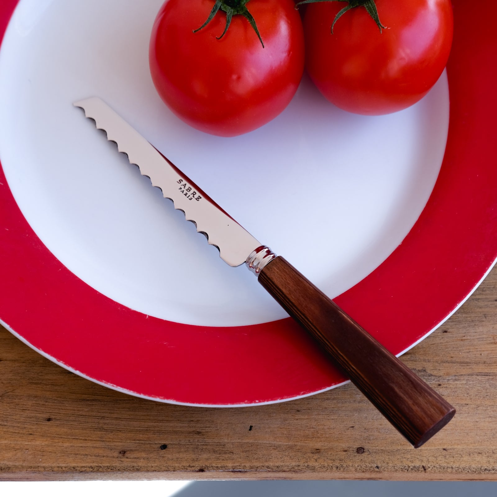 Nature, Light press wood - Tomato knife
