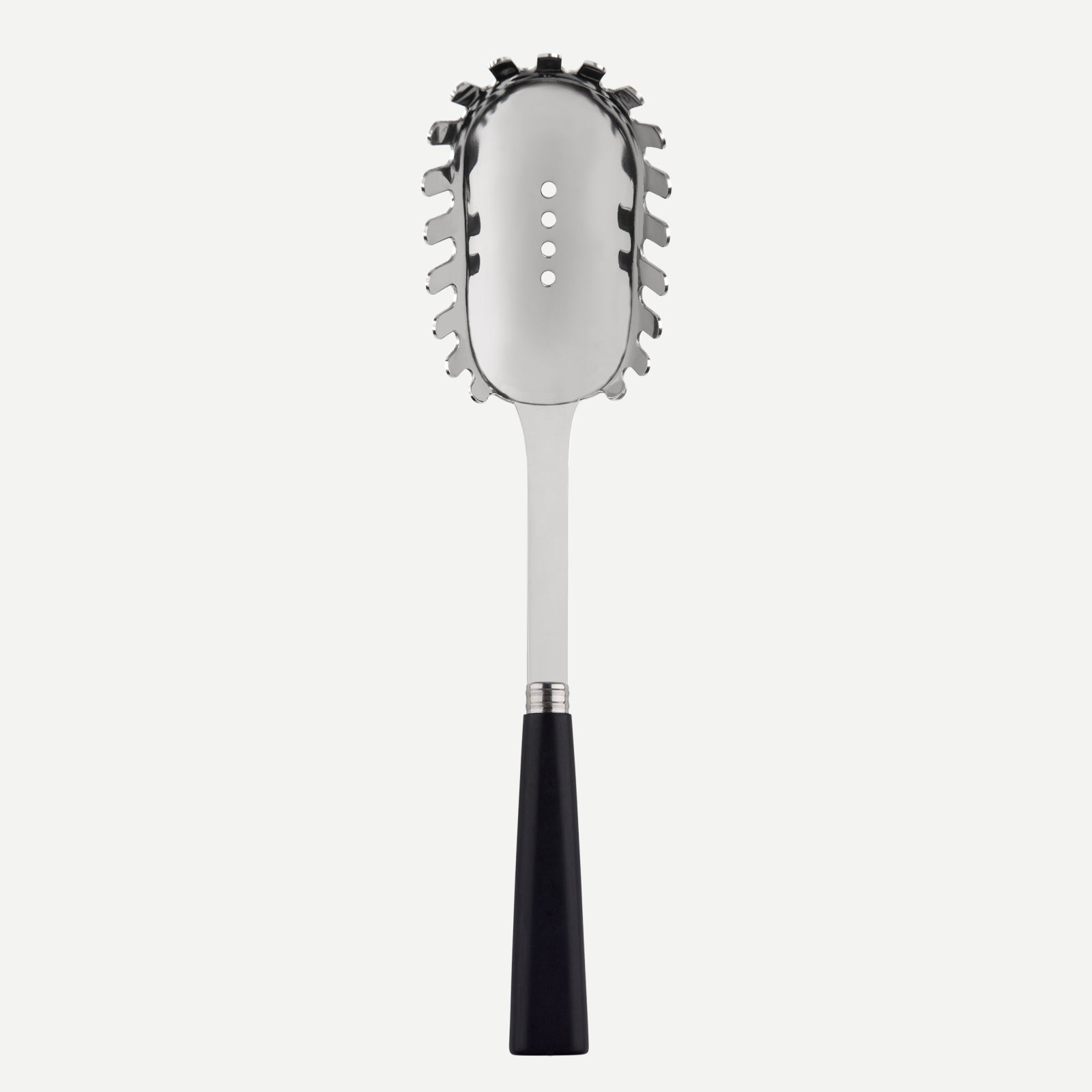 Nature, Black press wood - Spaghetti spoon