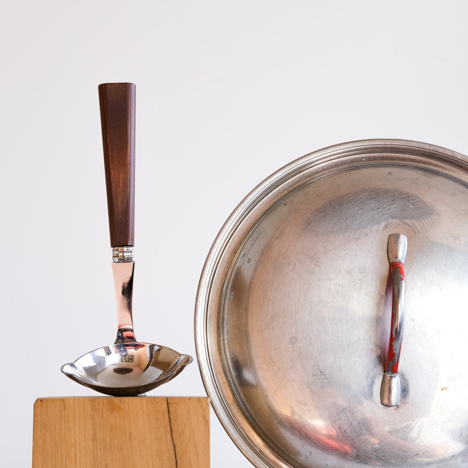 Nature, Light press wood - Gravy ladle