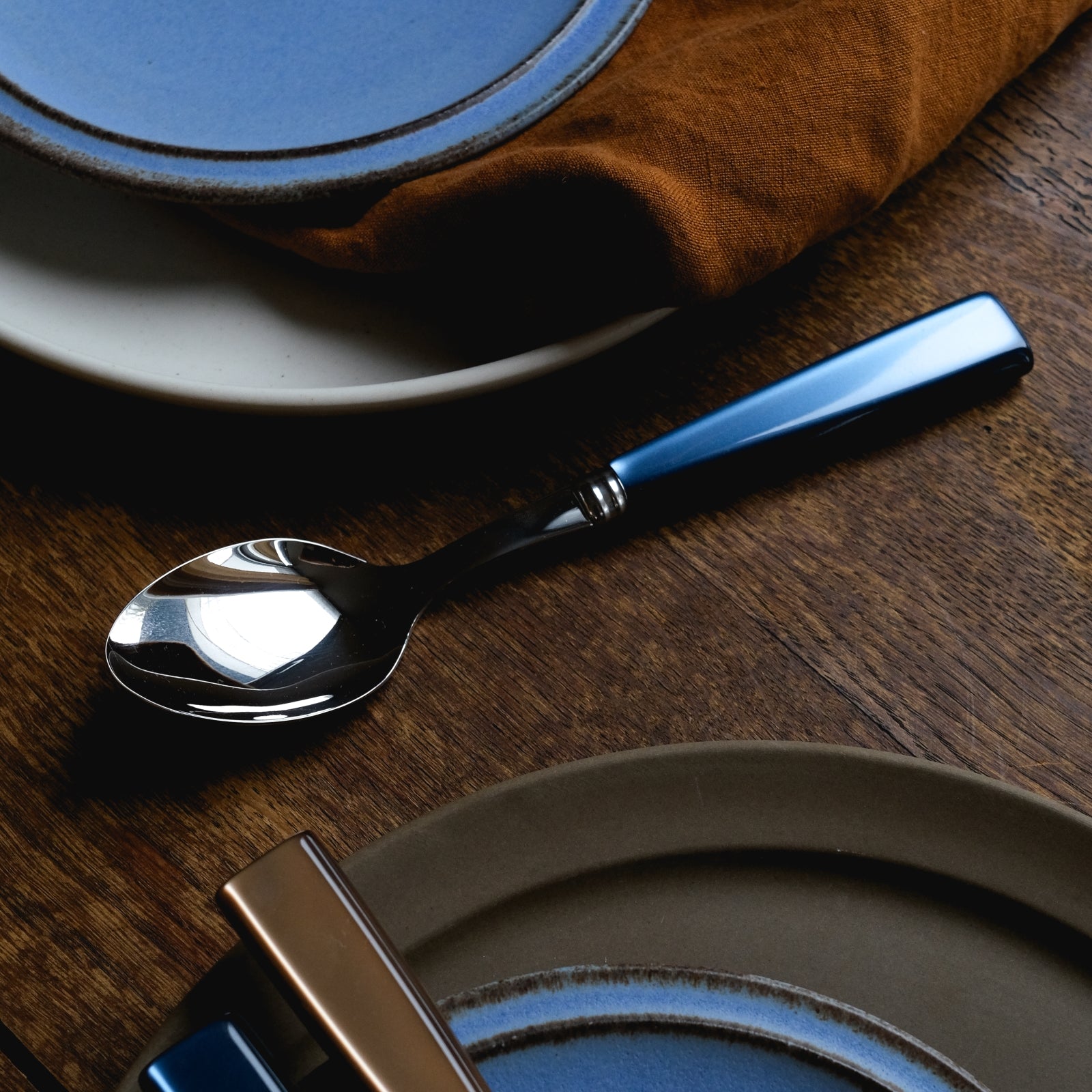 Icône, Light blue - Soup spoon