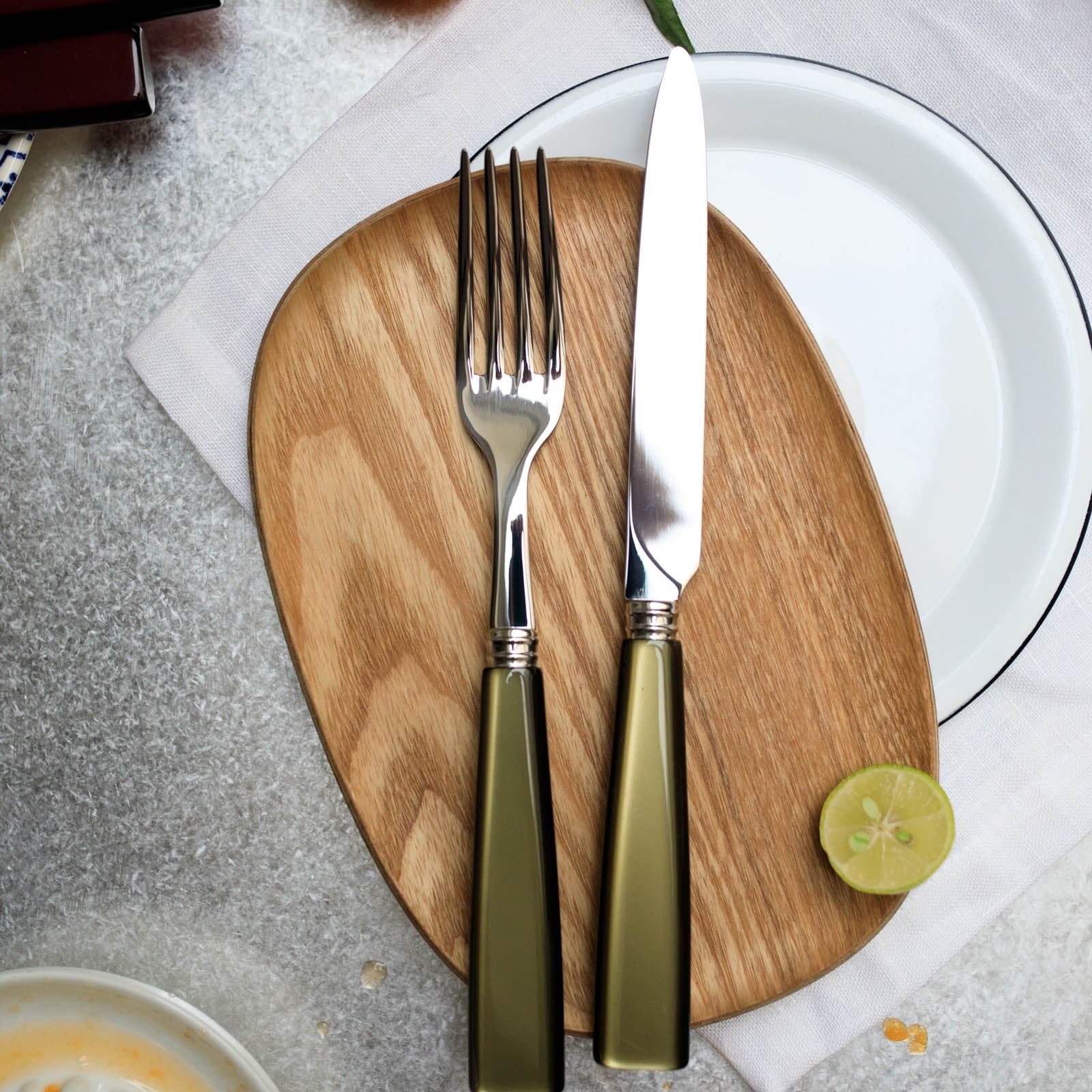 Icône, Olive - Dinner fork