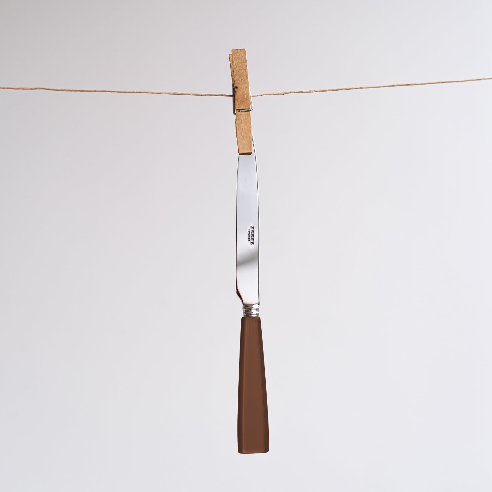 Icône, Brown - 5 pieces cutlery set