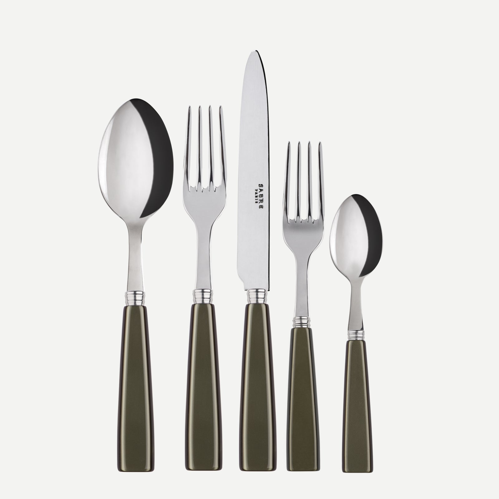 Icône, Olive - 5 pieces cutlery set