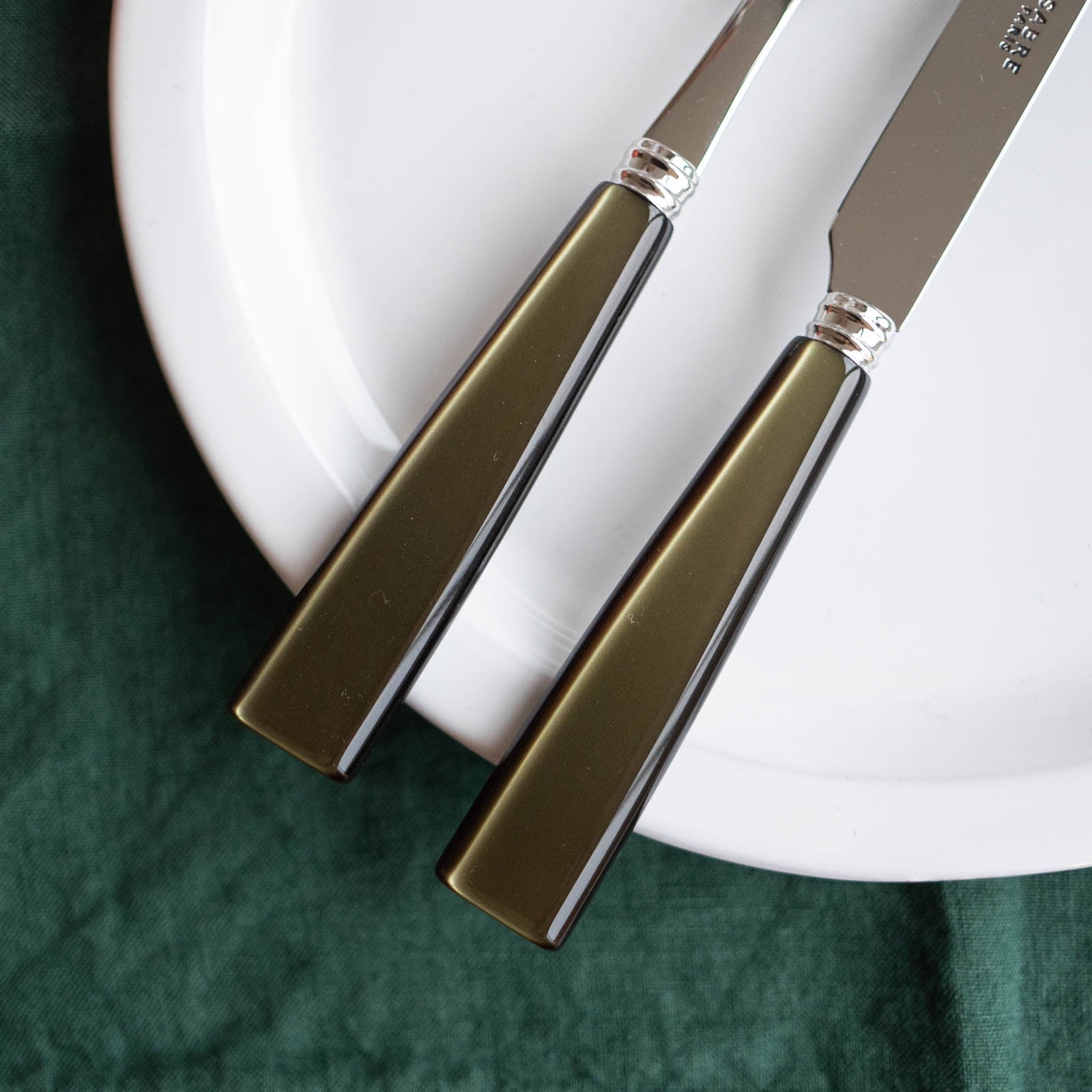 Icône, Olive - 5 pieces cutlery set