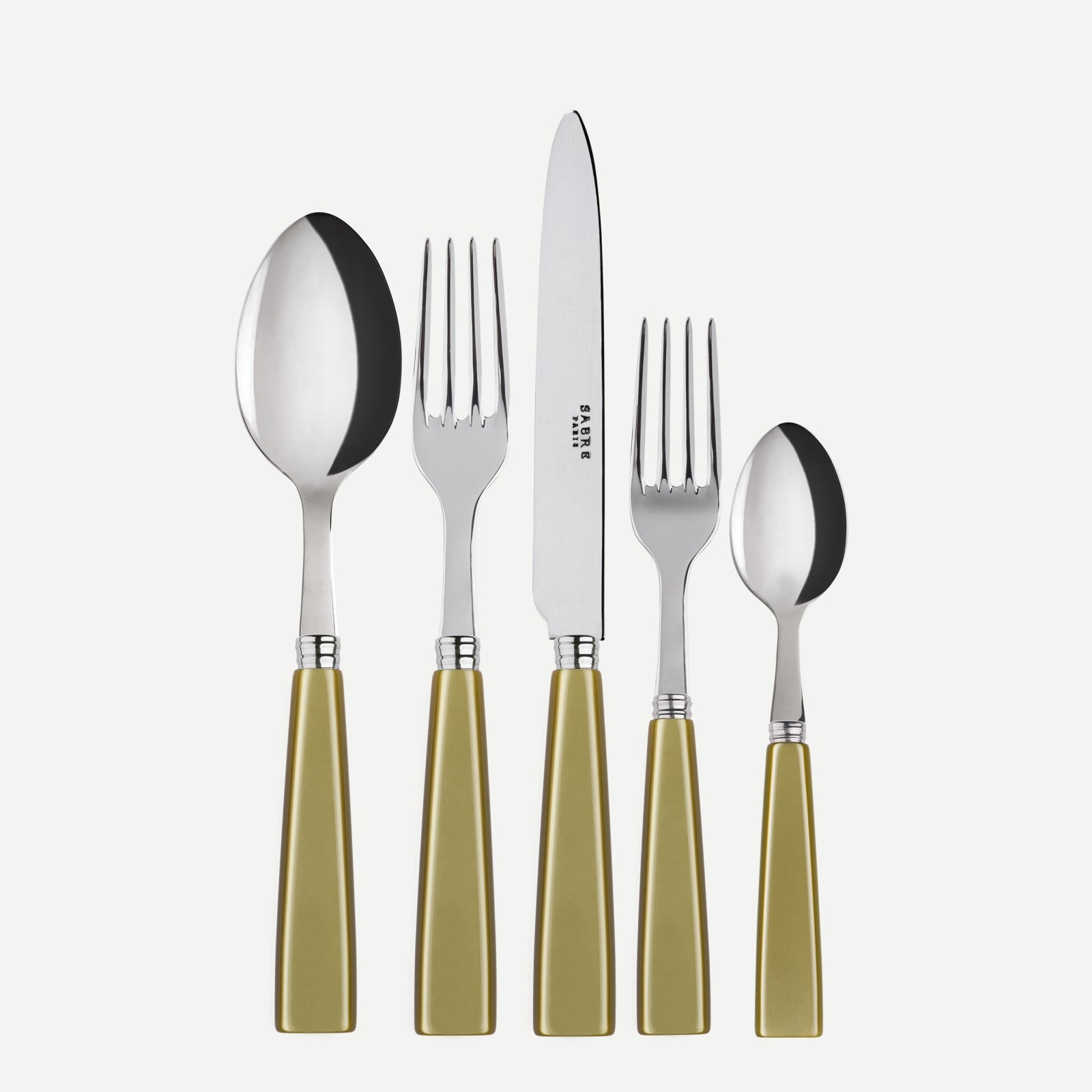 Icône, Moss - 5 pieces cutlery set