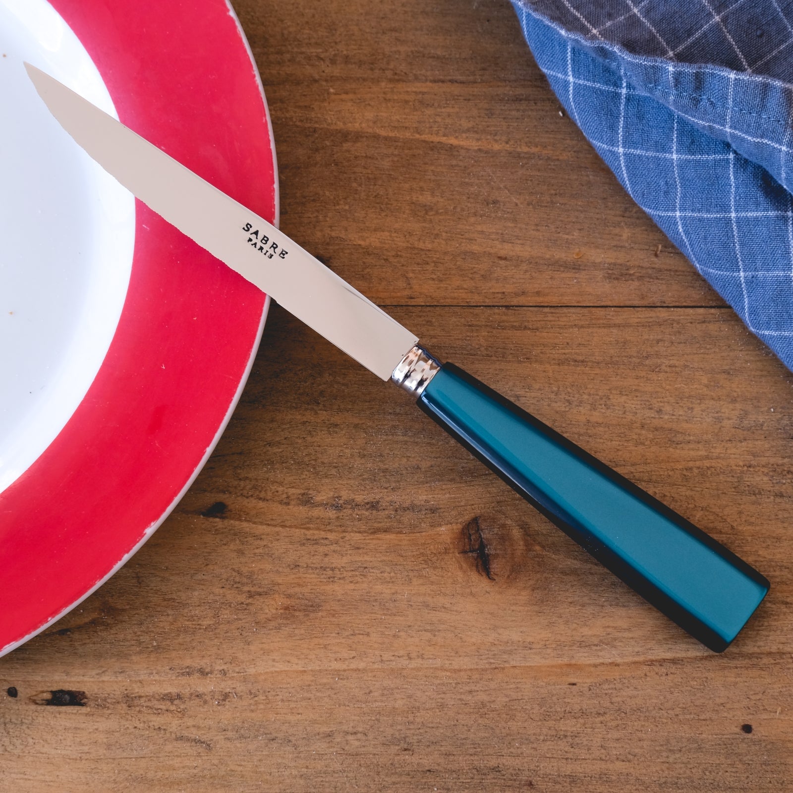 Icône, Turquoise - Steak knife