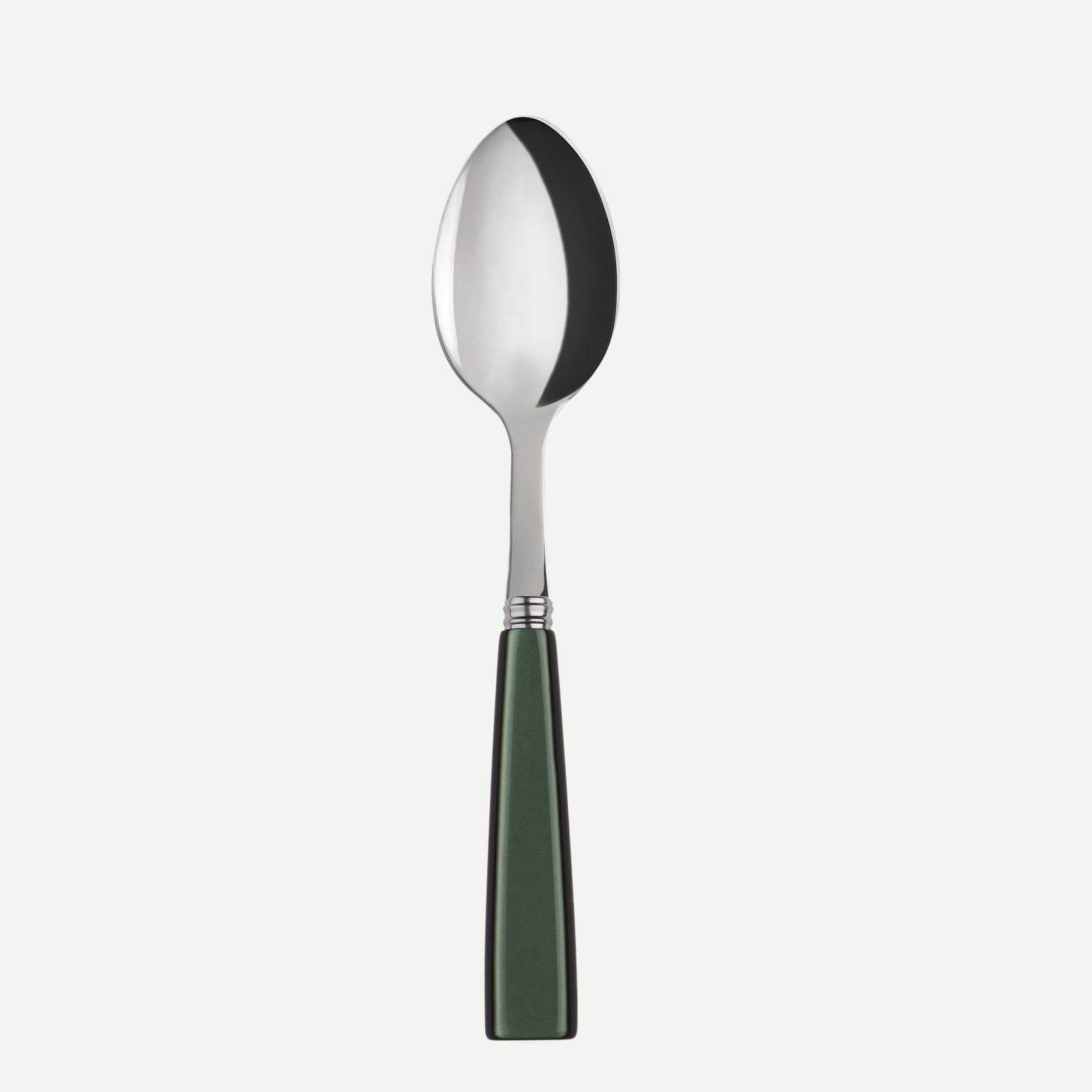 Icône, Dark green - Dessert spoon