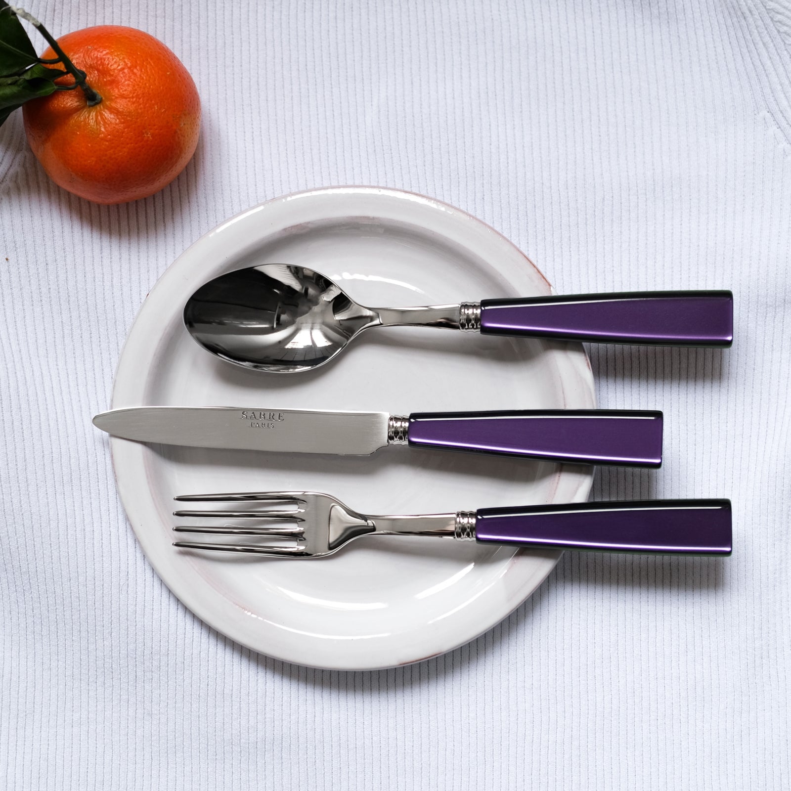 Icône, Purple - Salad fork