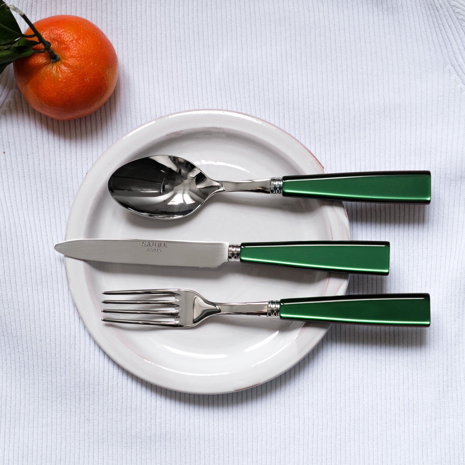 Icône, Garden green - Dessert knife