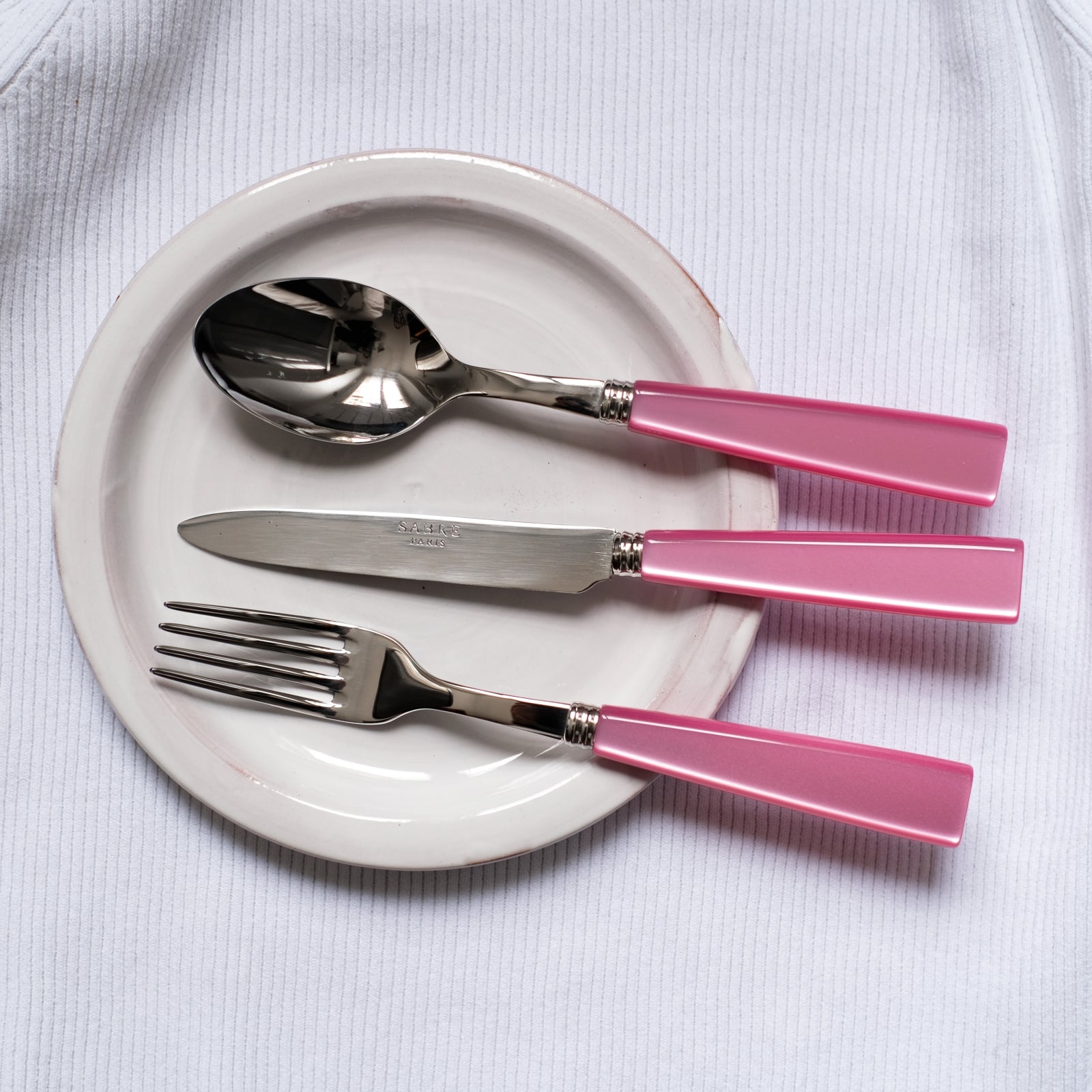 Icône, Soft pink - Dessert knife