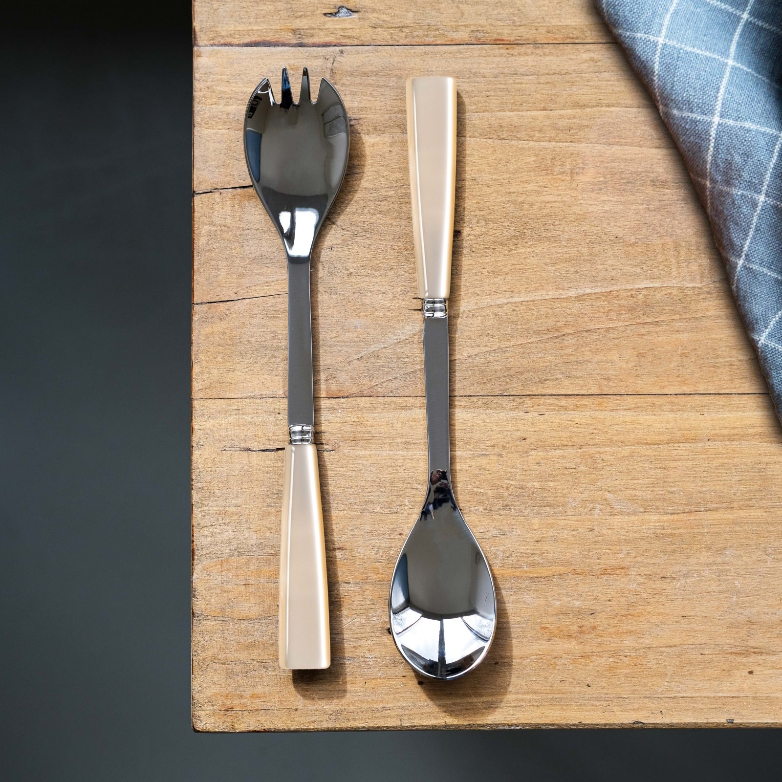 Icône, Pearl - Salad cutlery set