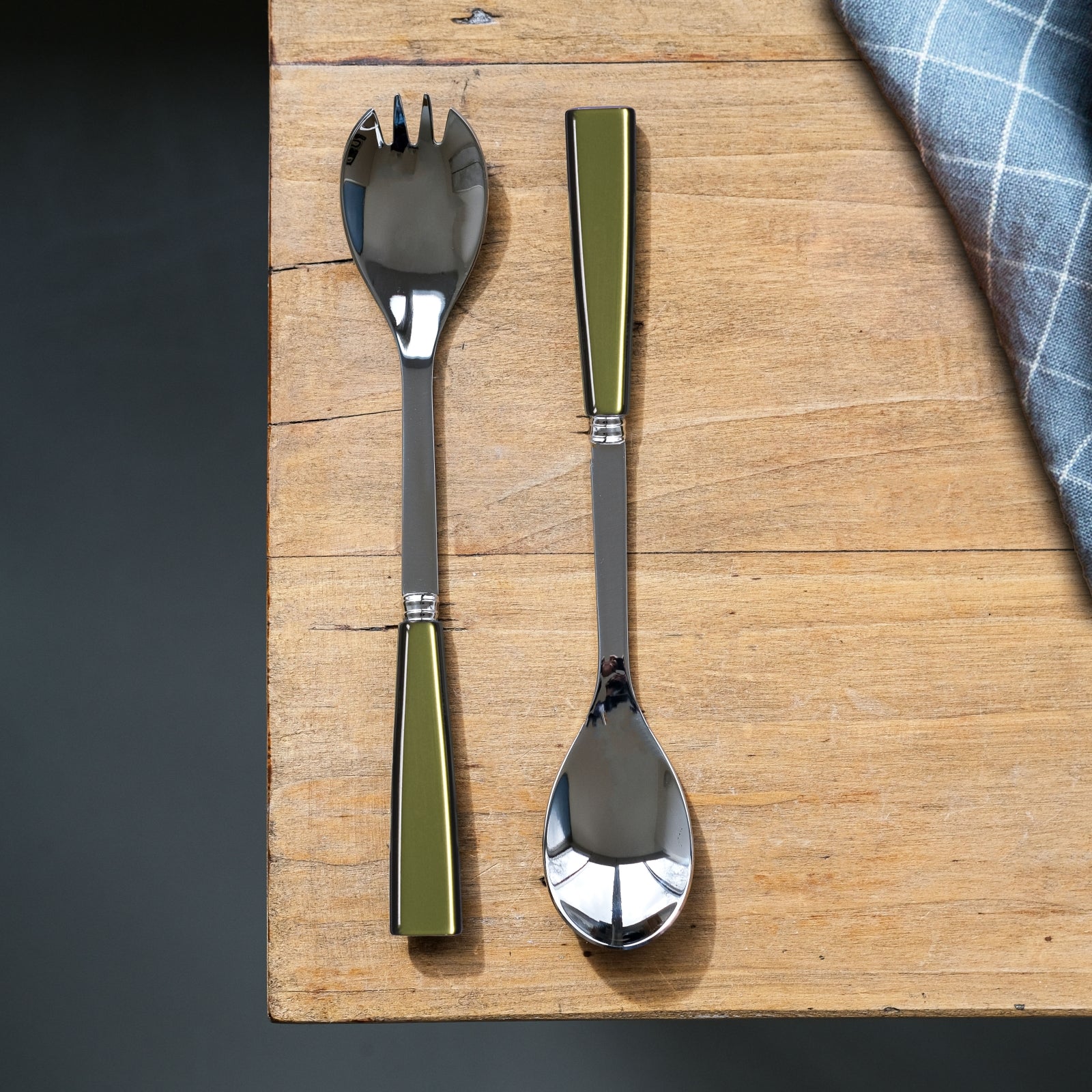 Icône, Moss - Salad cutlery set