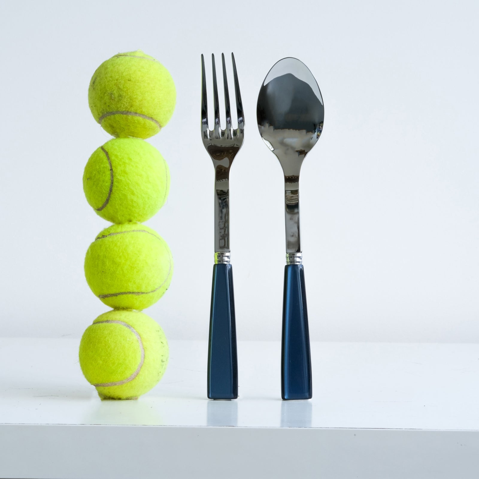 Icône, Steel blue - Serving set