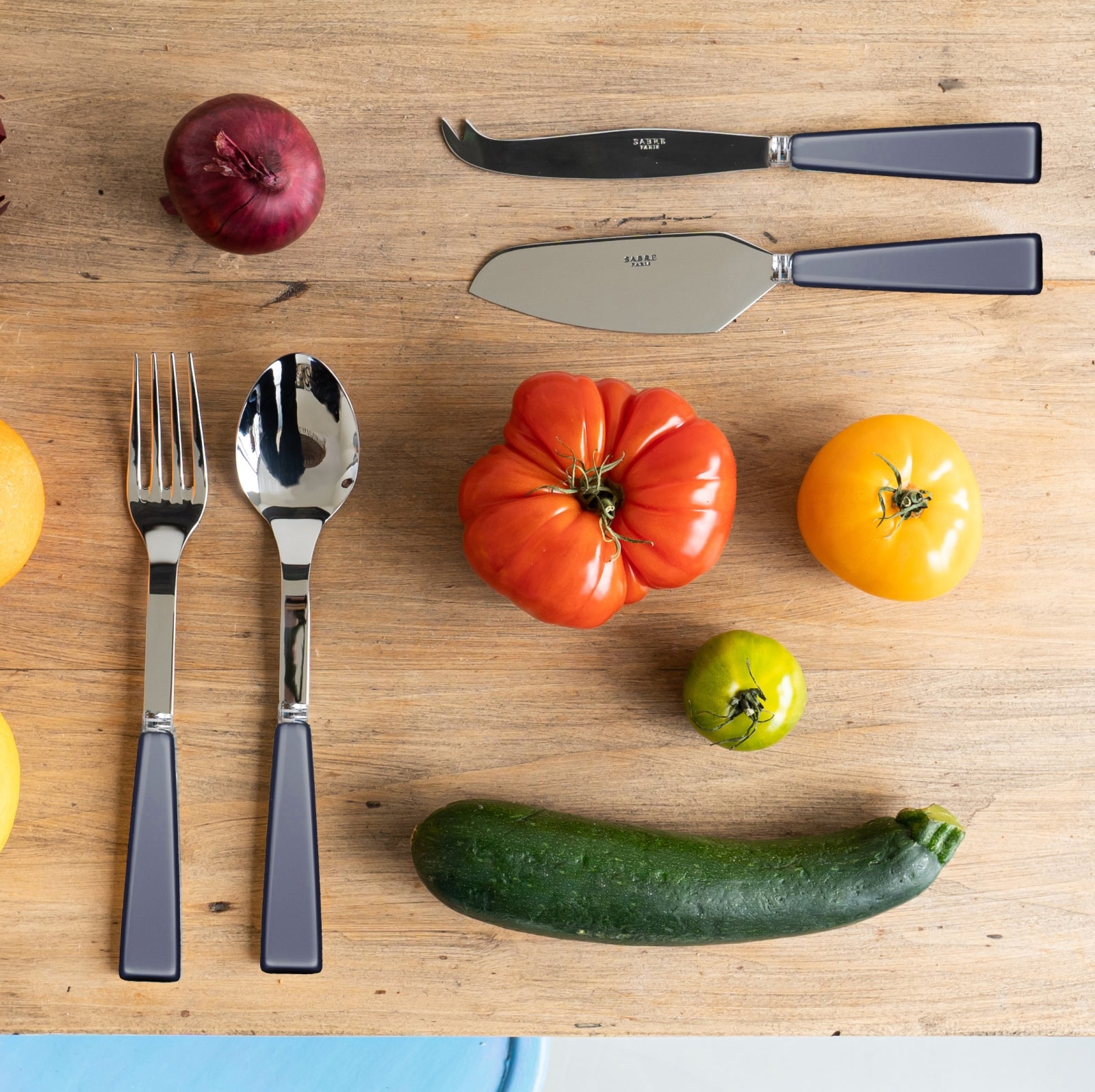 Icône, Dark grey - Cheese knife large