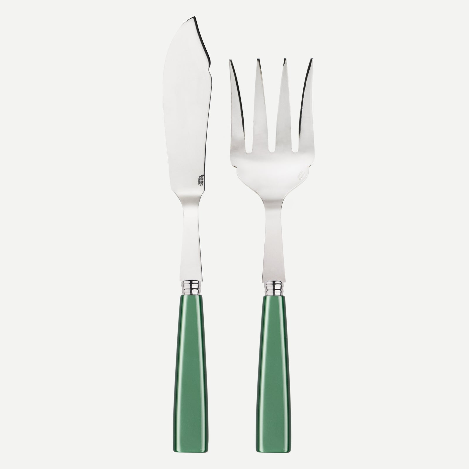 Icône, Garden green - Fish serving set