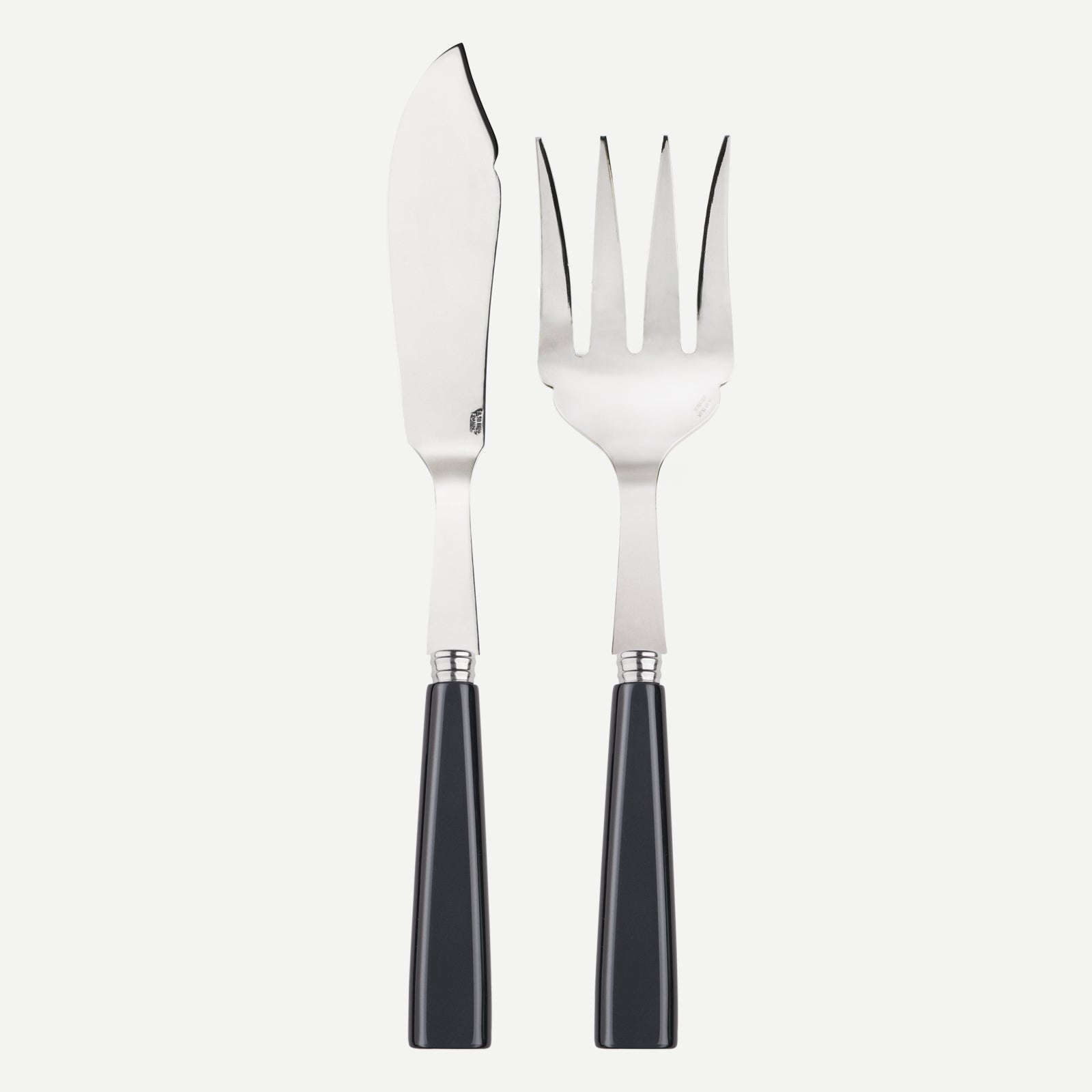 Icône, Dark grey - Fish serving set