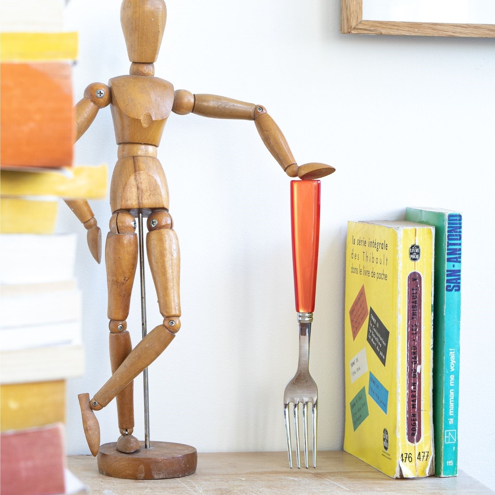 Icône, Orange - 32 pieces cutlery set