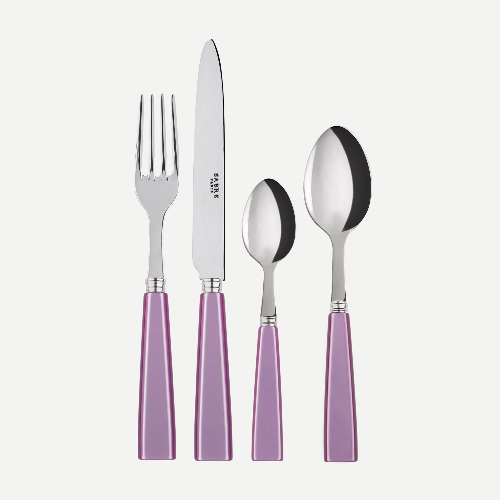 Icône, Lilac - 32 pieces cutlery set