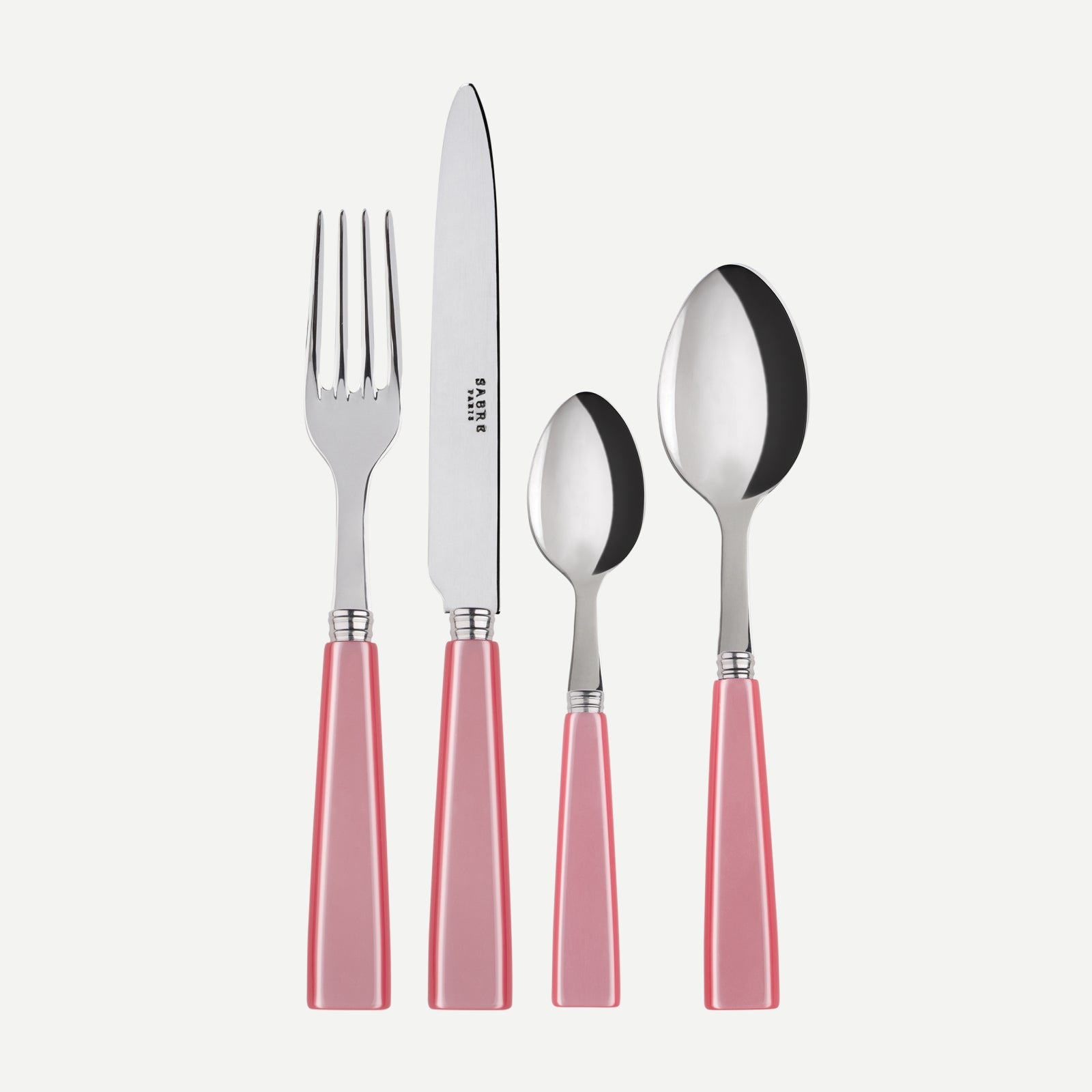 Icône, Soft pink - 32 pieces cutlery set