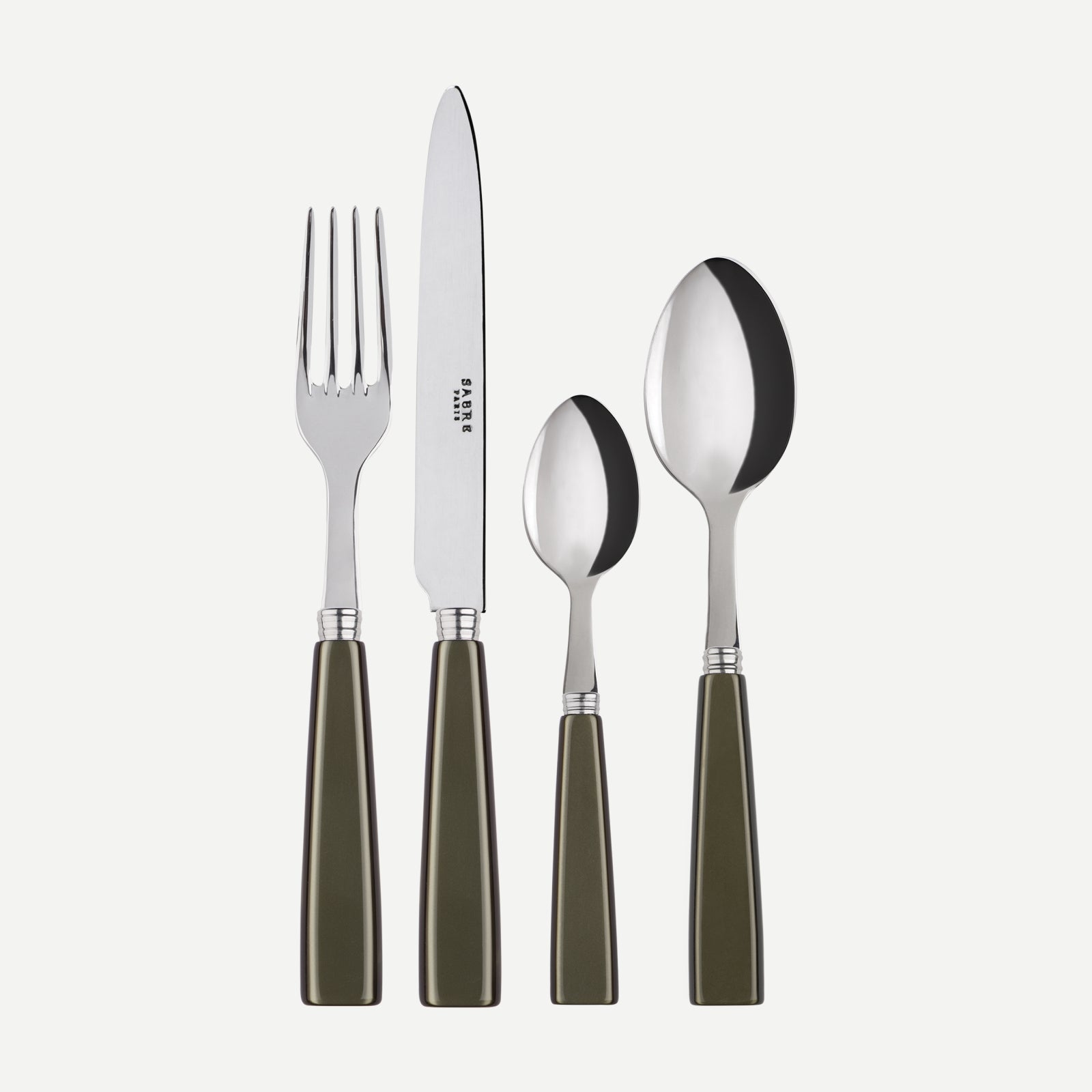Icône, Olive - 4 pieces cutlery set
