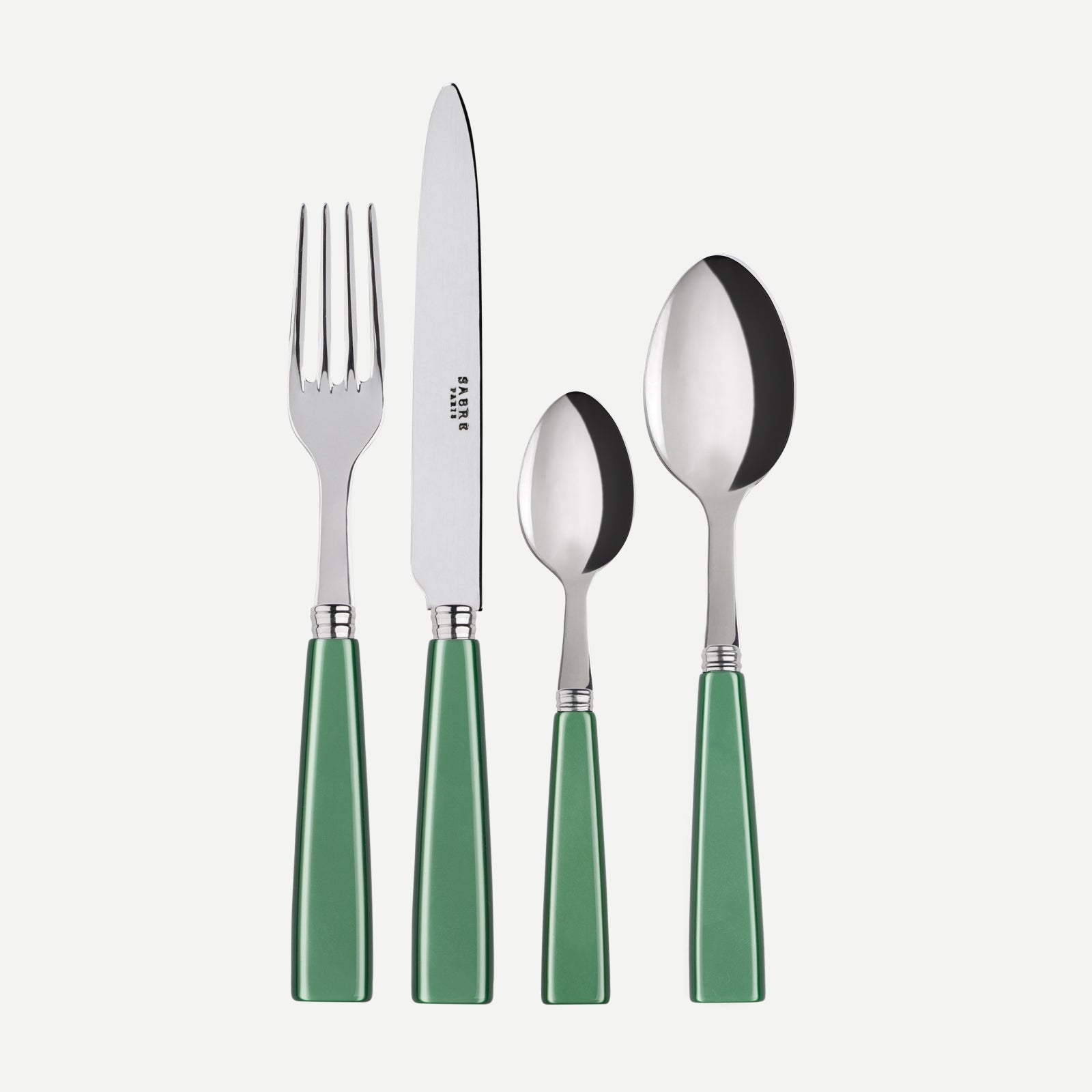 Icône, Garden green - 24 pieces cutlery set