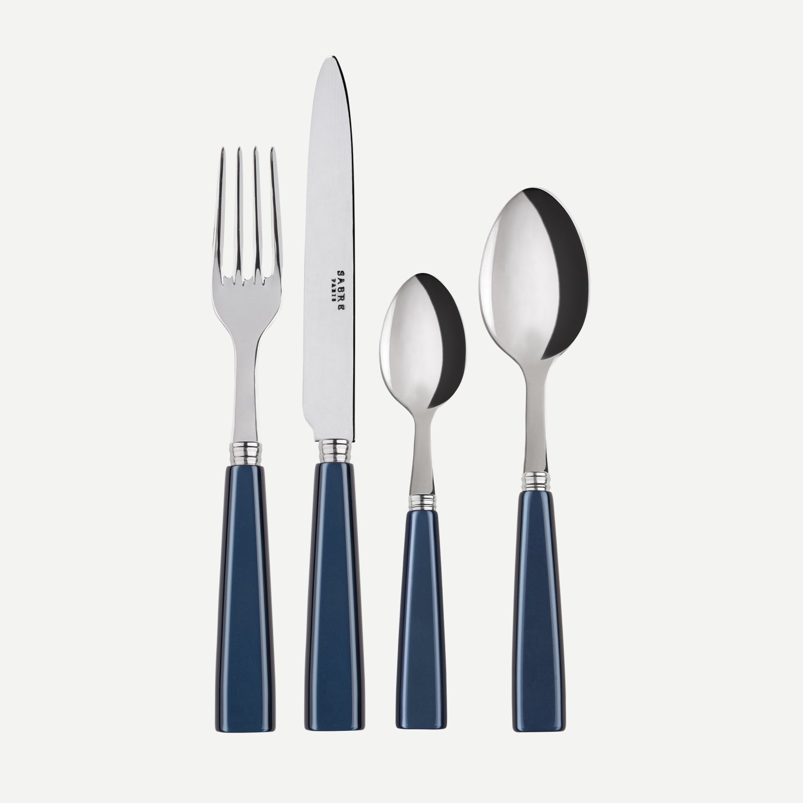 Icône, Steel blue - 24 pieces cutlery set