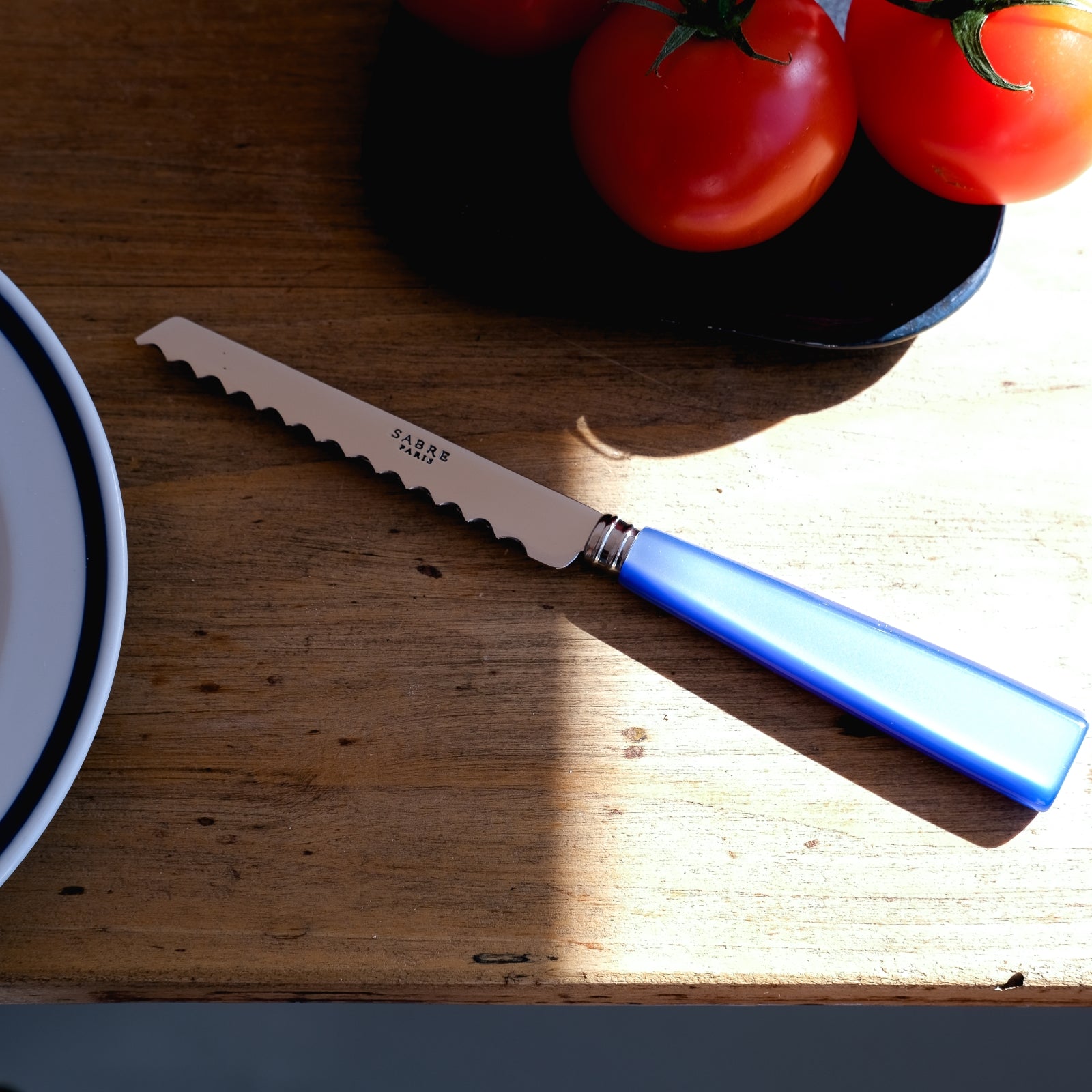 Icône, Light blue - Tomato knife