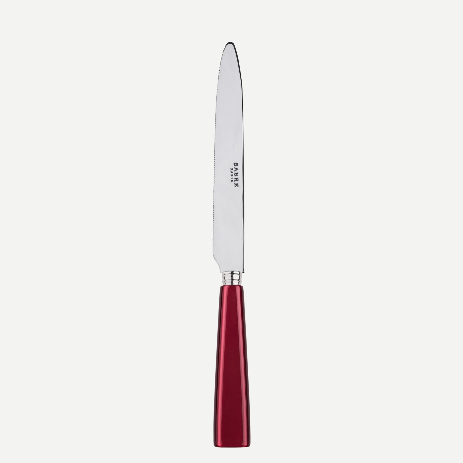 Icône, Red - Serrated dinner knife blade
