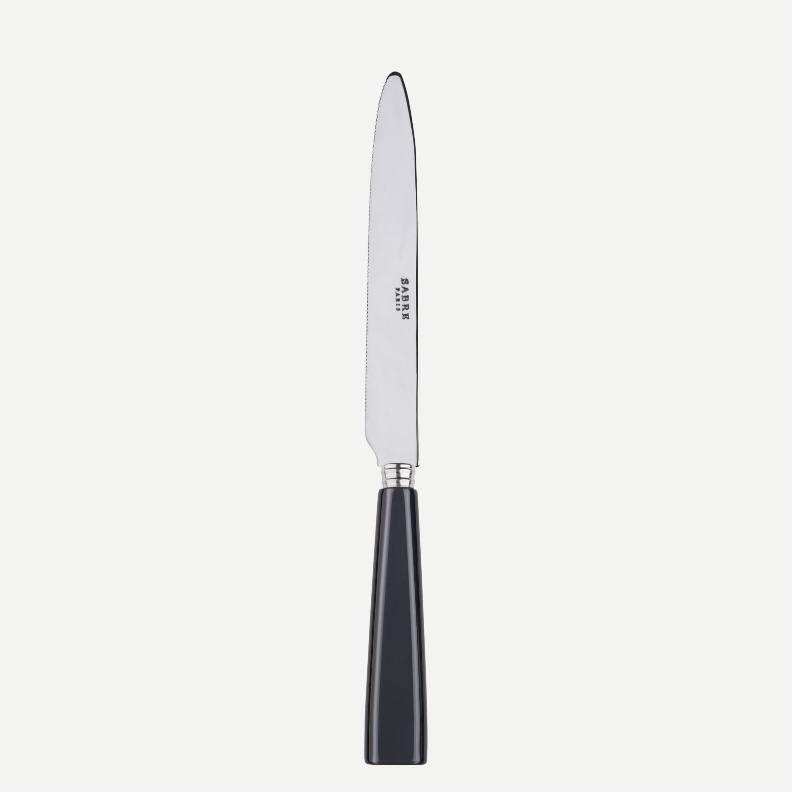 Icône, Dark grey - Serrated dinner knife blade