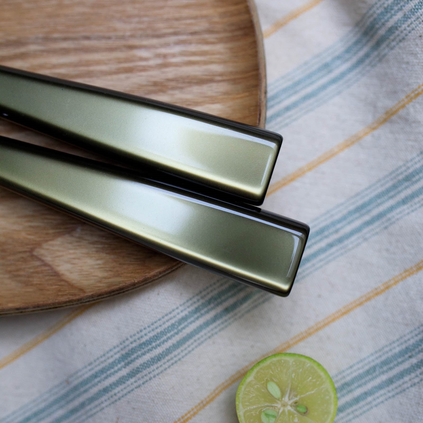 Icône, Dark green - Gravy ladle