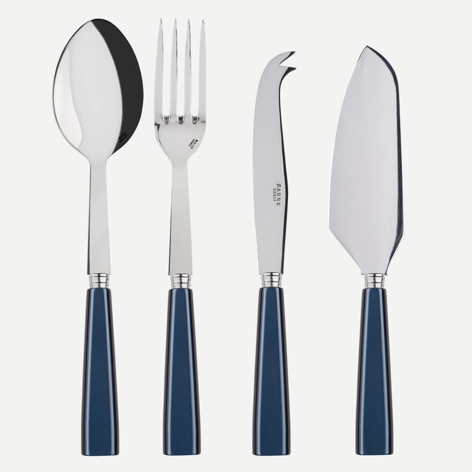 Icône, Steel blue - Set of 4 must-have serving pieces