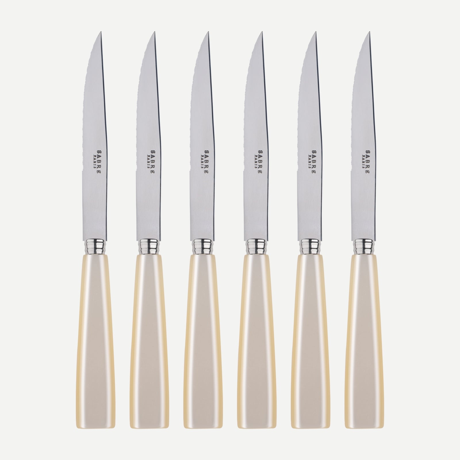 Icône, Pearl - Set of 6 steak knives