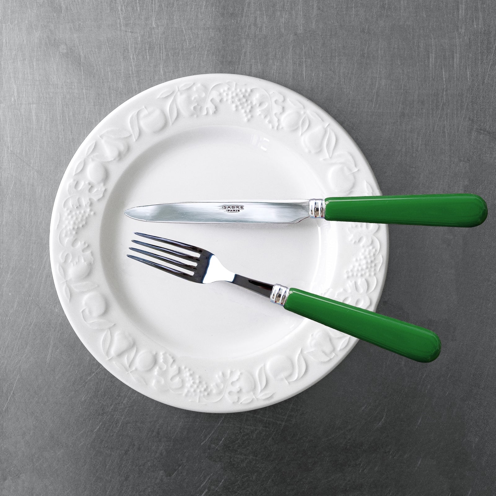Pop unis, Green - Dinner fork