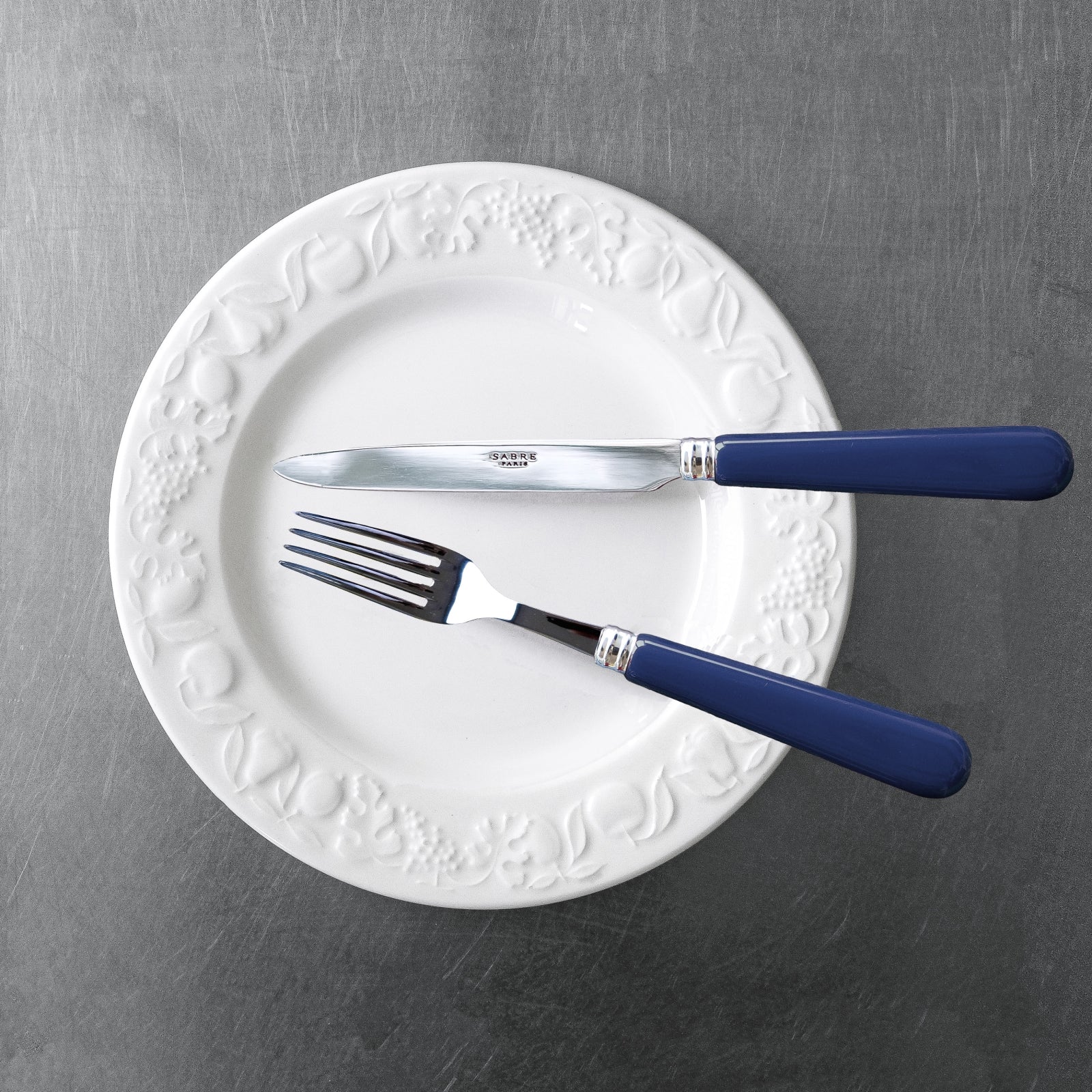 Pop unis, Navy blue - Dinner knife