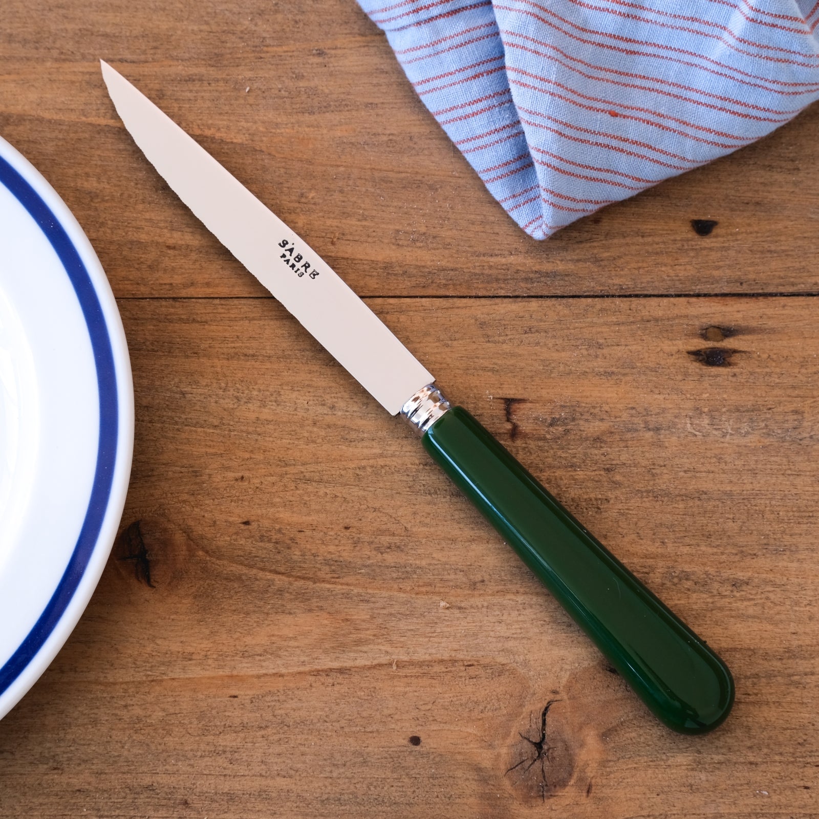 Pop unis, Green - Steak knife