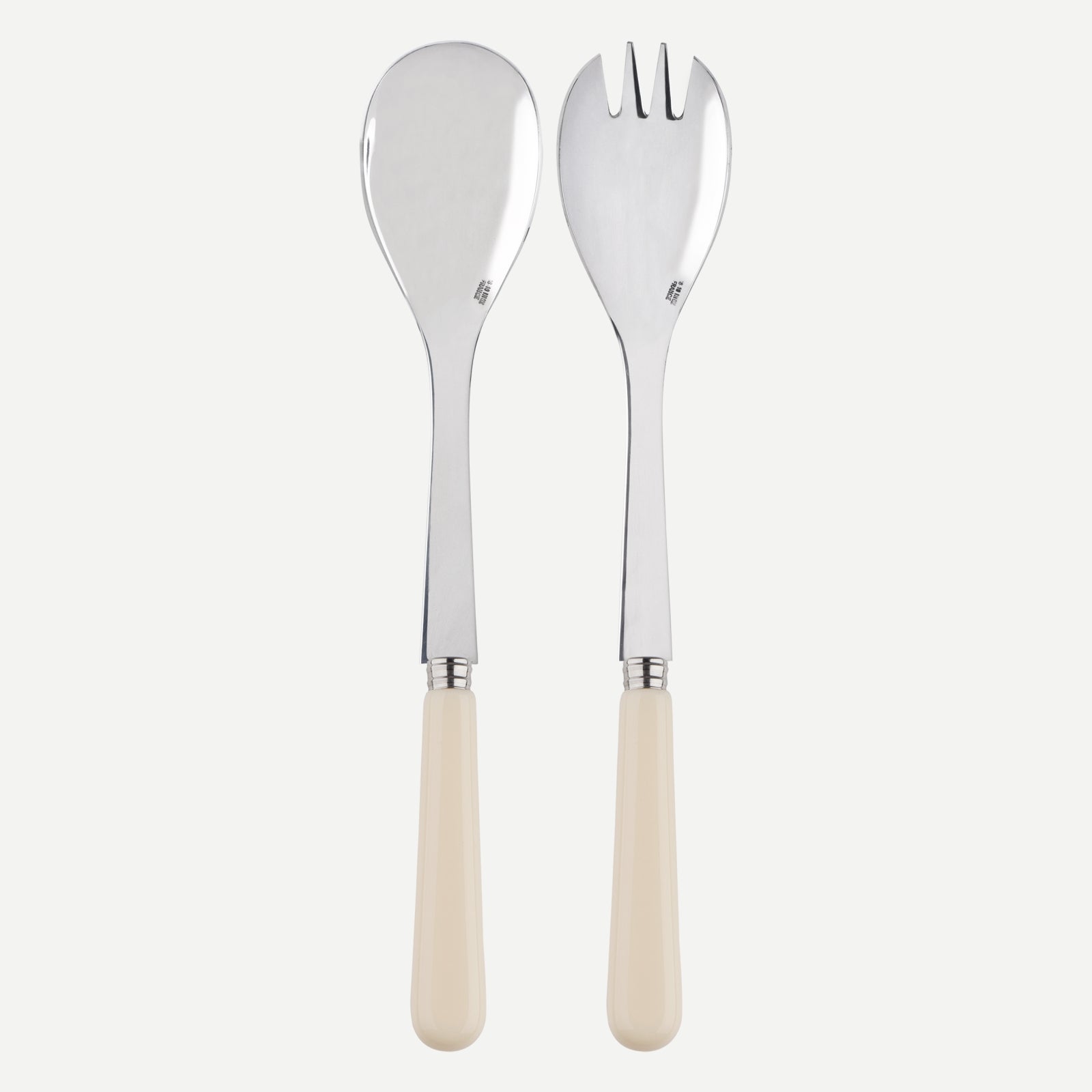 Pop unis, Ivory - Salad cutlery set