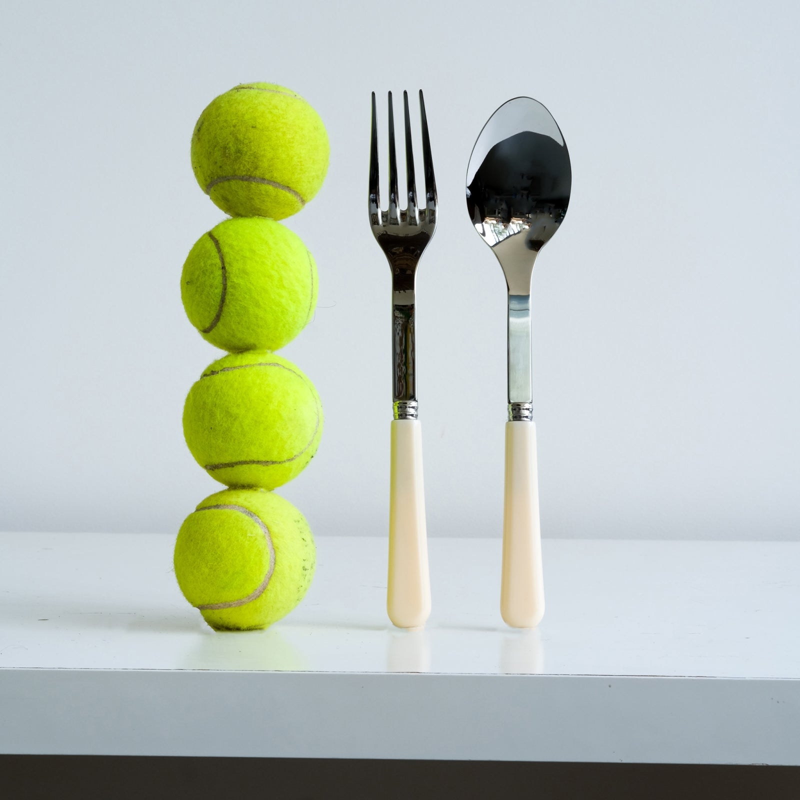 Pop unis, Ivory - Serving set