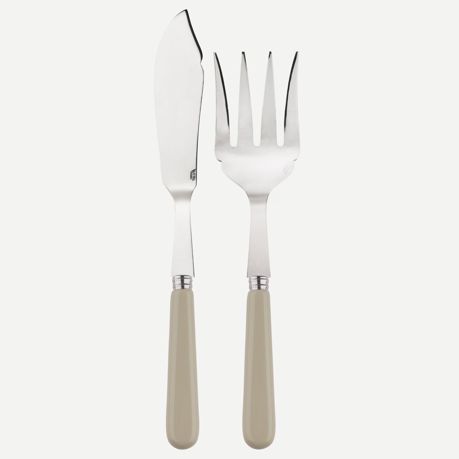 Pop unis, Light kaki - Fish serving set