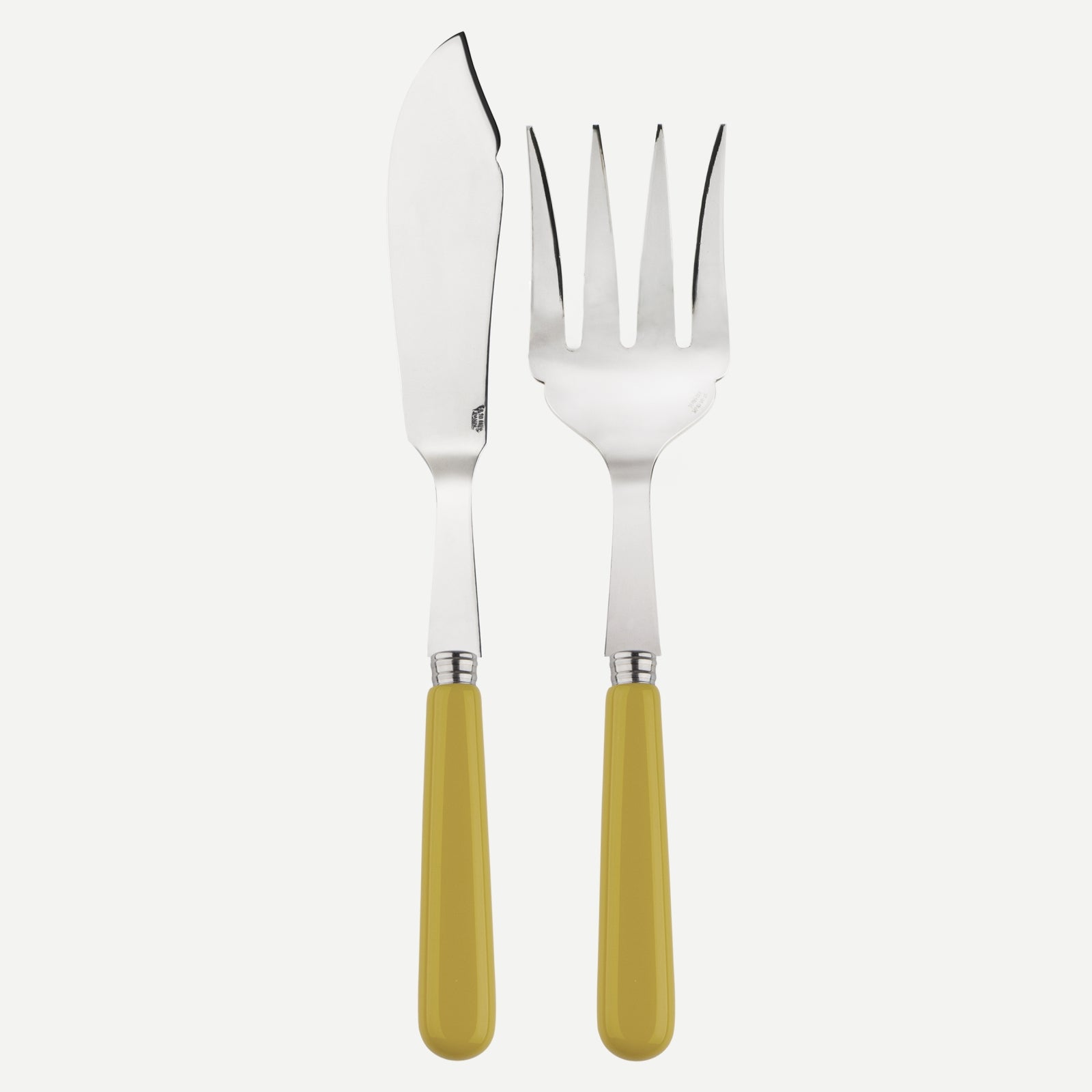 Pop unis, Yellow corn - Fish serving set