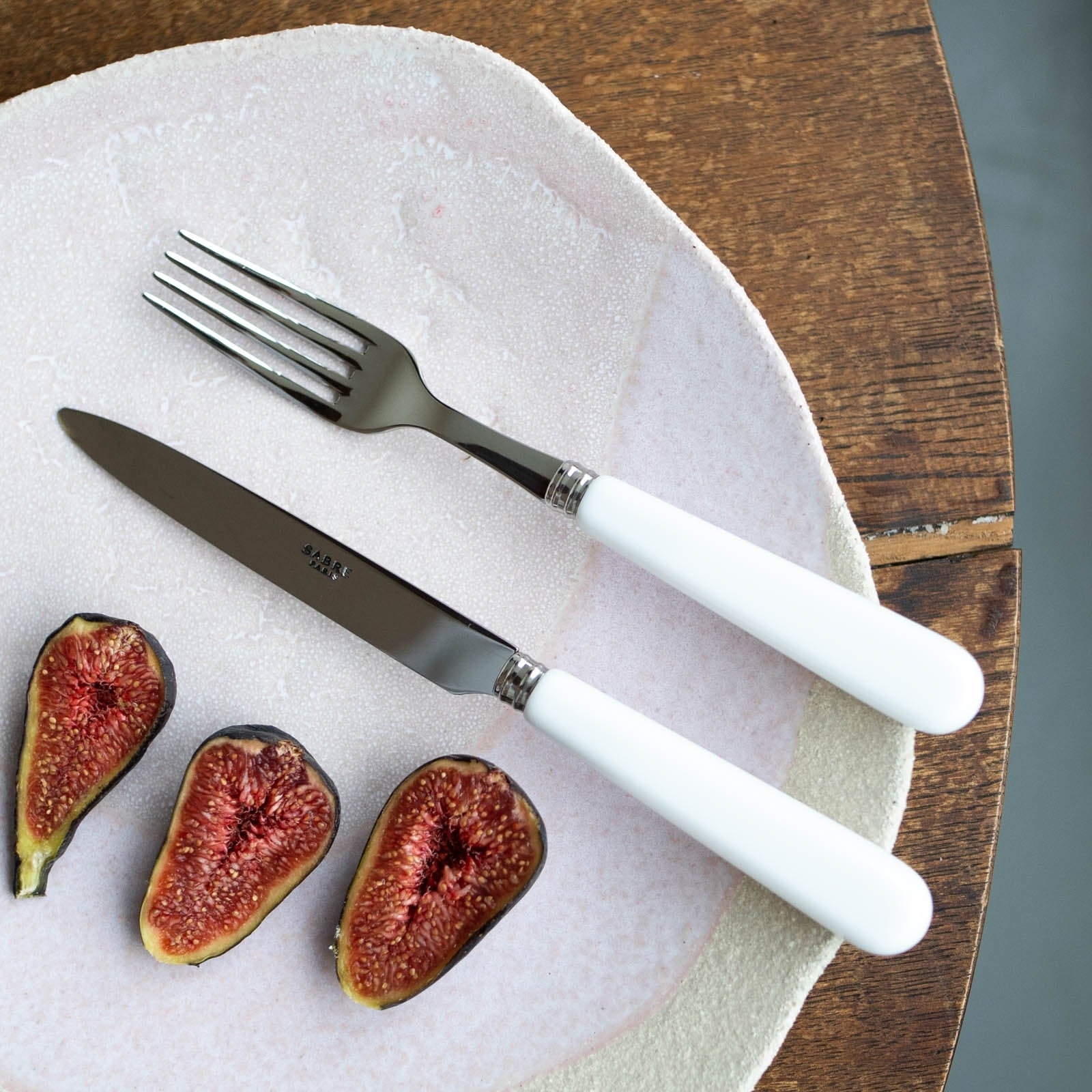 Pop unis, White - 32 pieces cutlery set