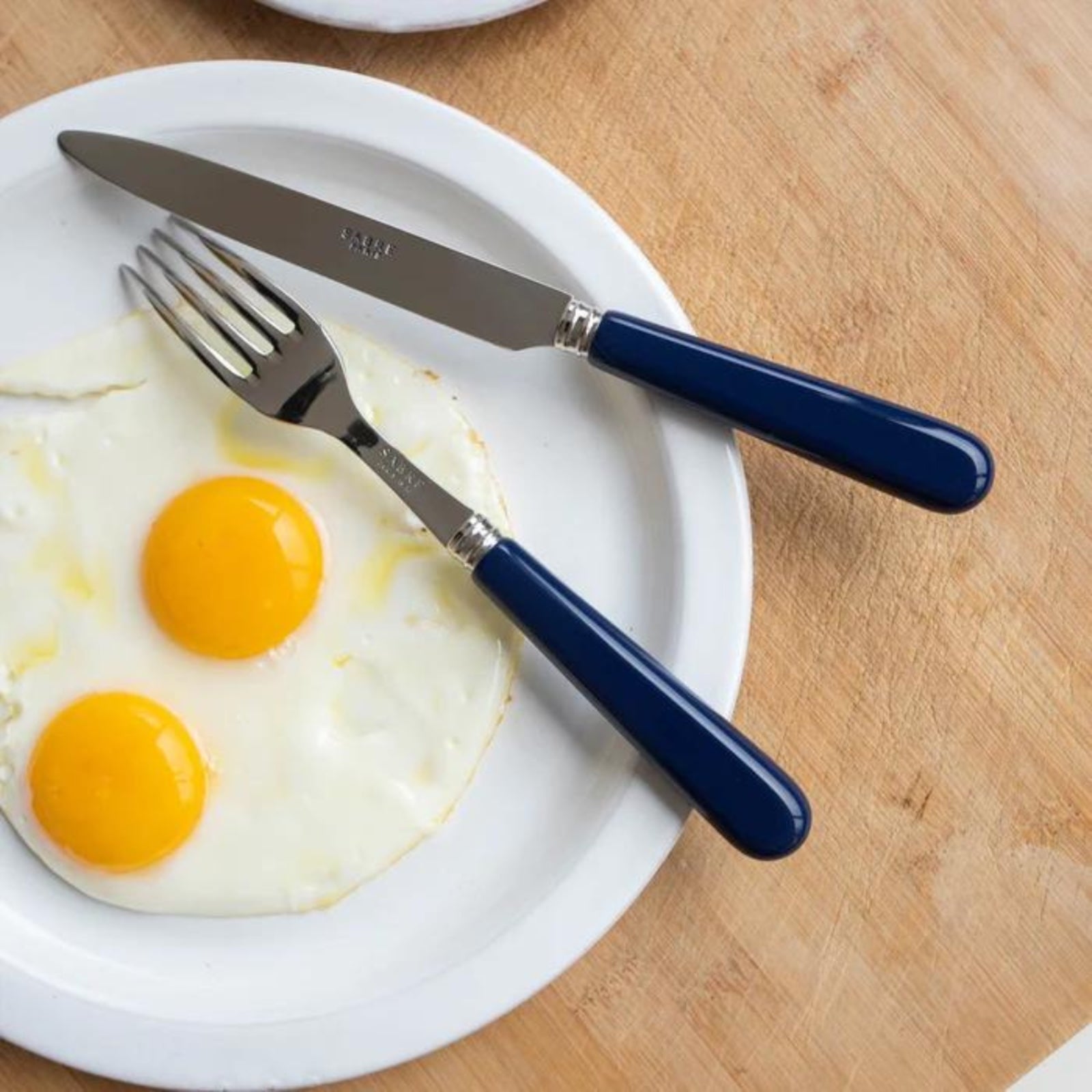 Pop unis, Navy blue - 4 pieces cutlery set