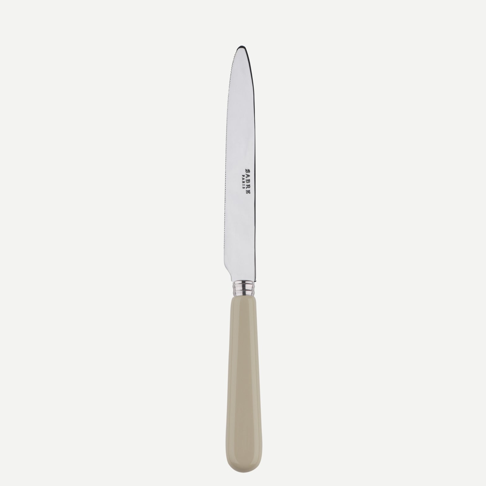 Pop unis, Light kaki - Serrated dinner knife blade