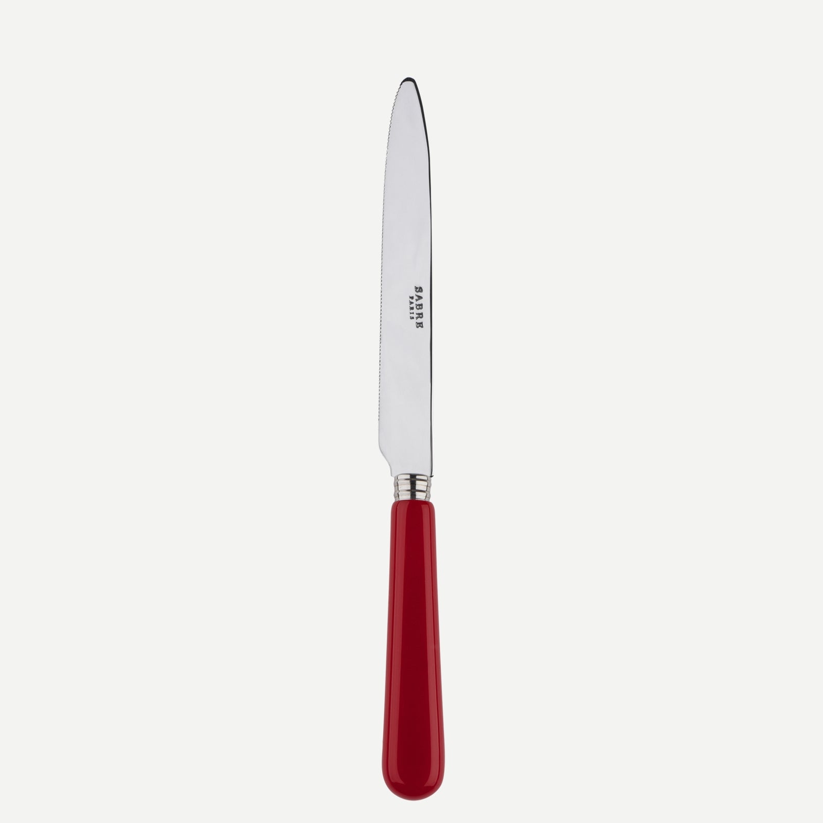 Pop unis, Burgundy - Serrated dinner knife blade