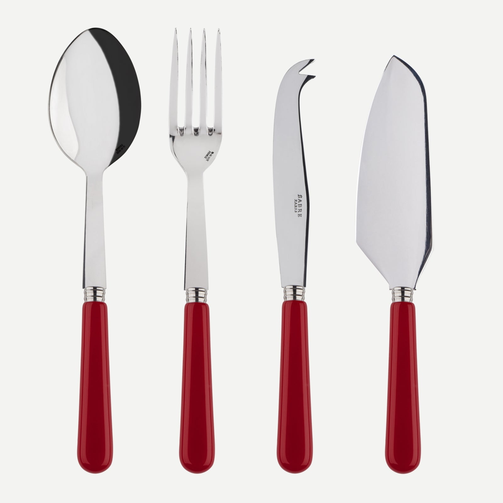 Pop unis, Burgundy - Set of 4 must-have serving pieces