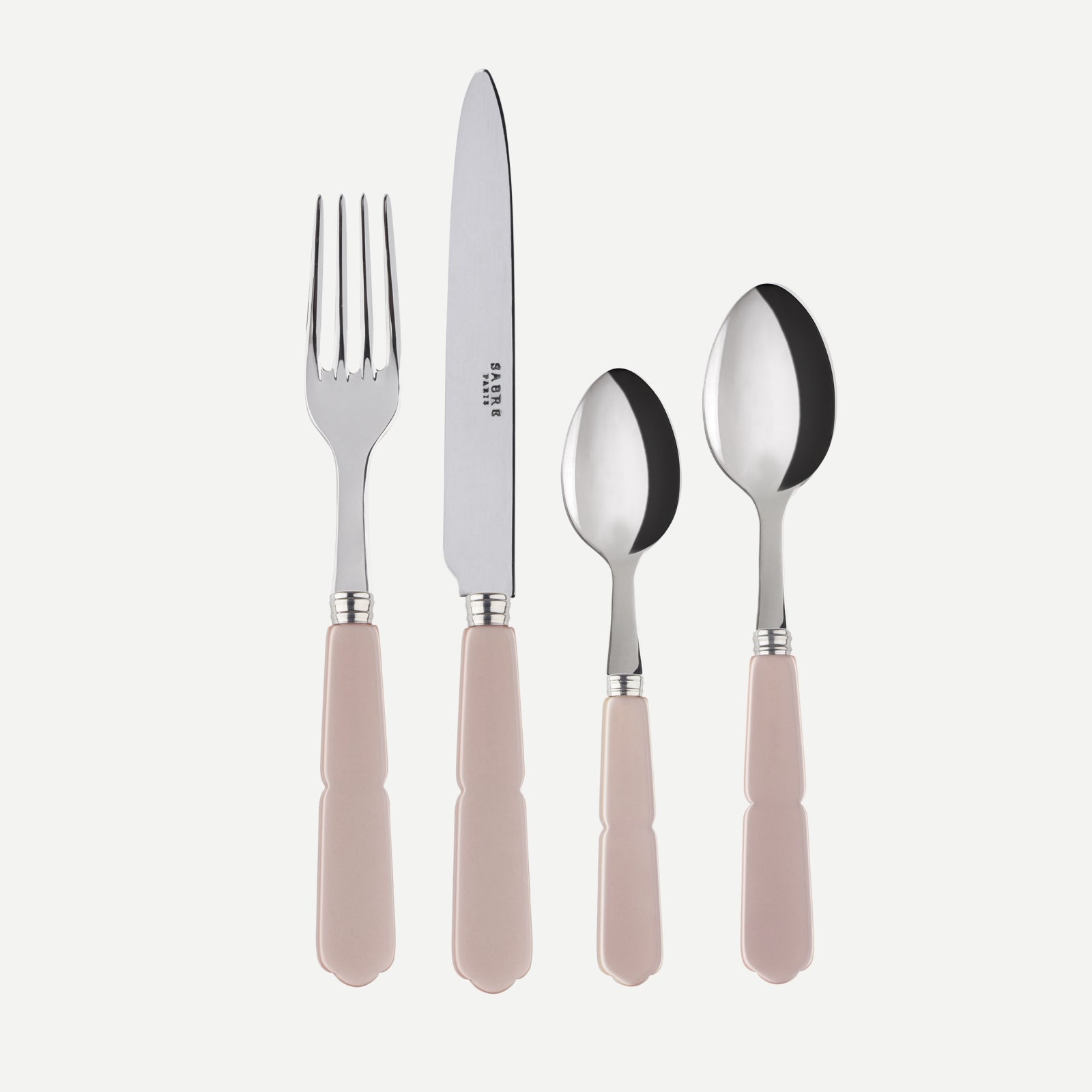 Gustave, Taupe - 4 pieces cutlery set