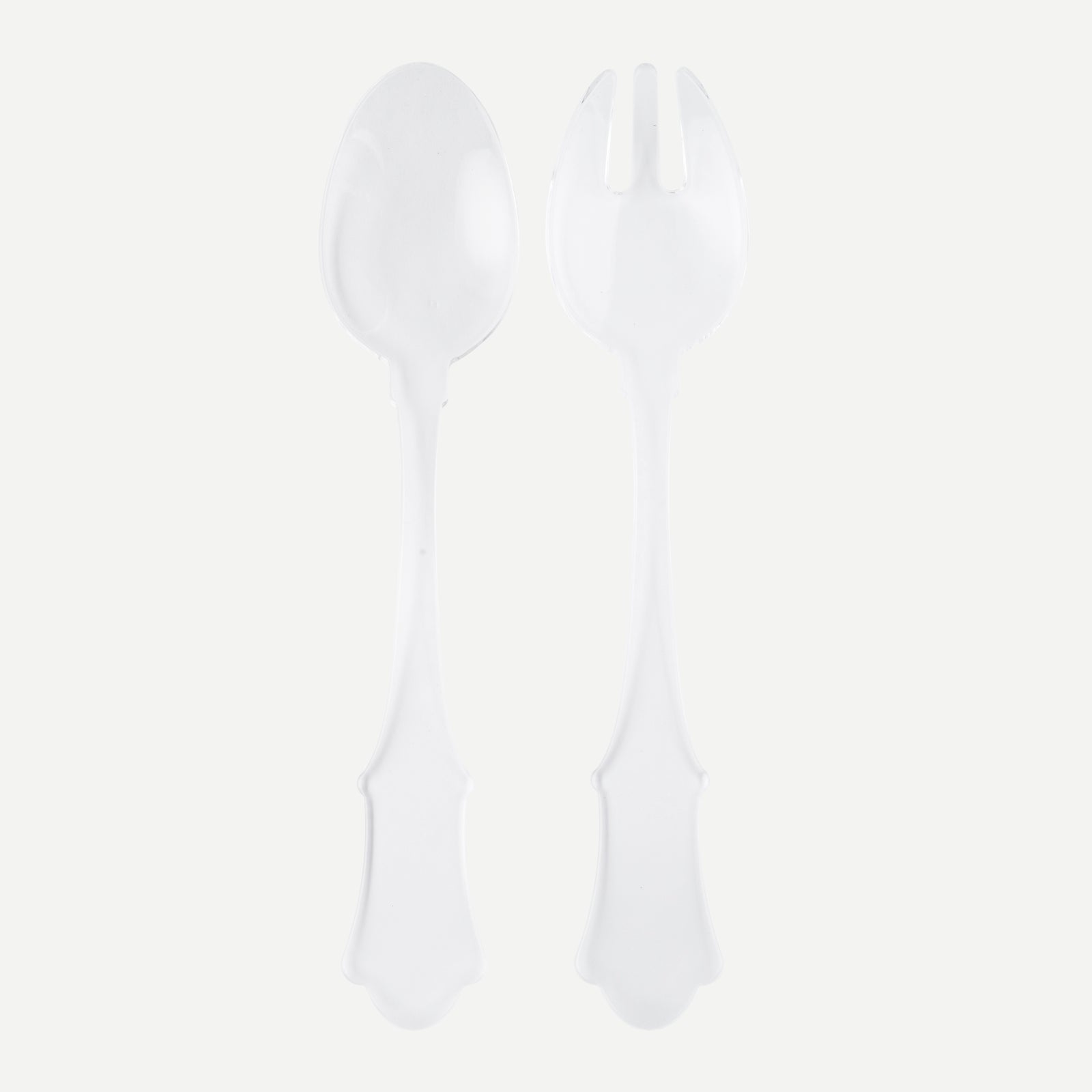 Honorine, Clear - Salad cutlery set