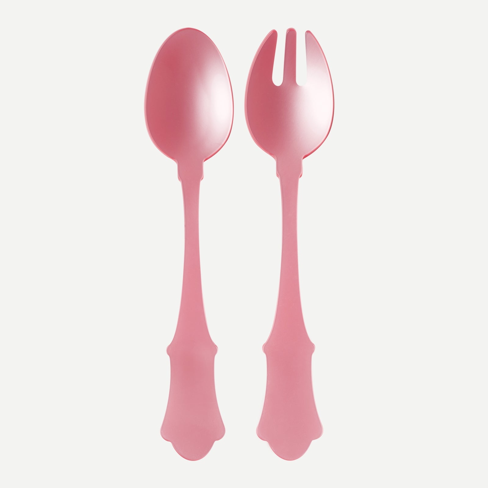 Honorine, Soft pink - Salad cutlery set